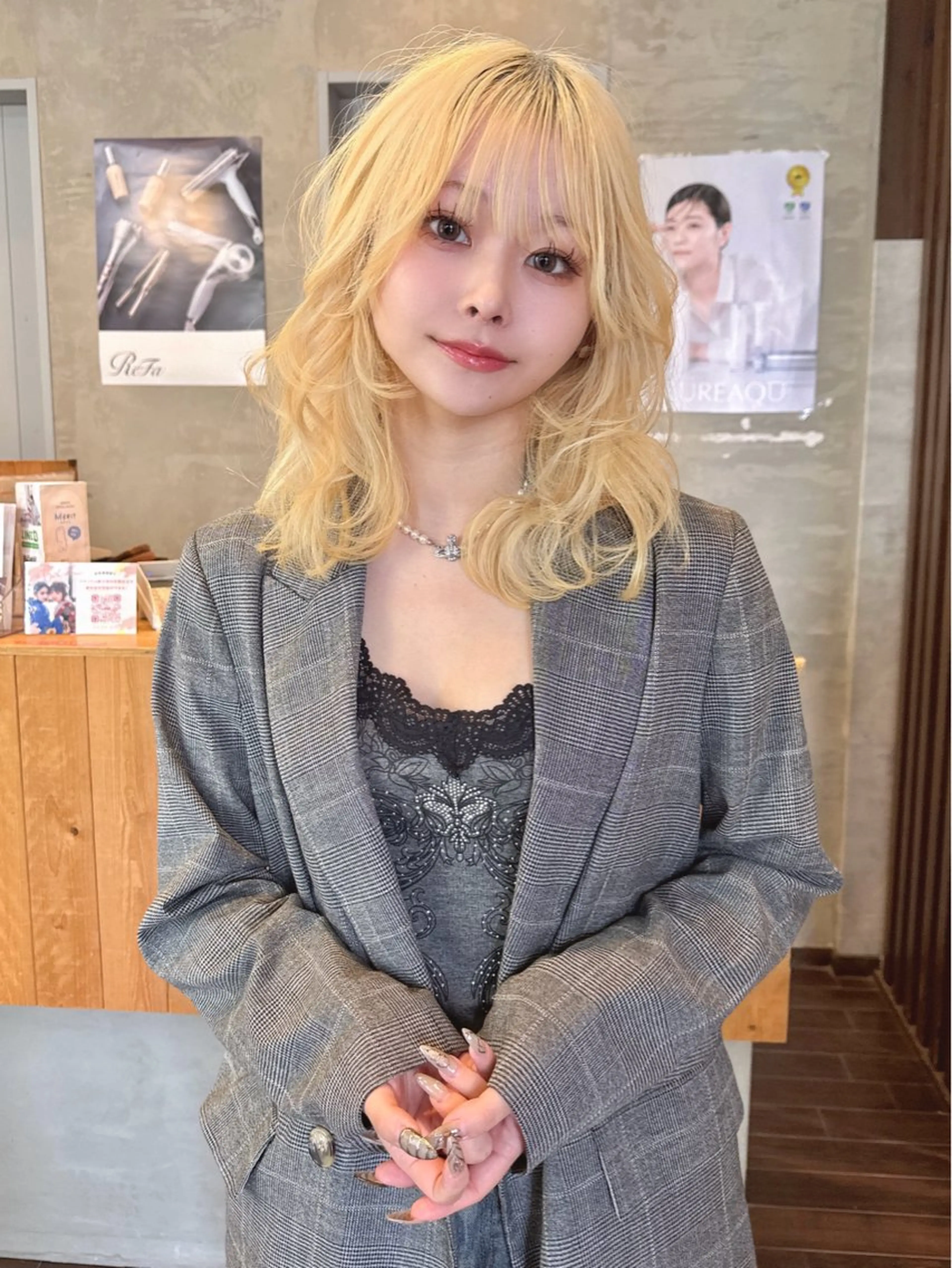 ミディアム 具志 正太のヘアスタイル