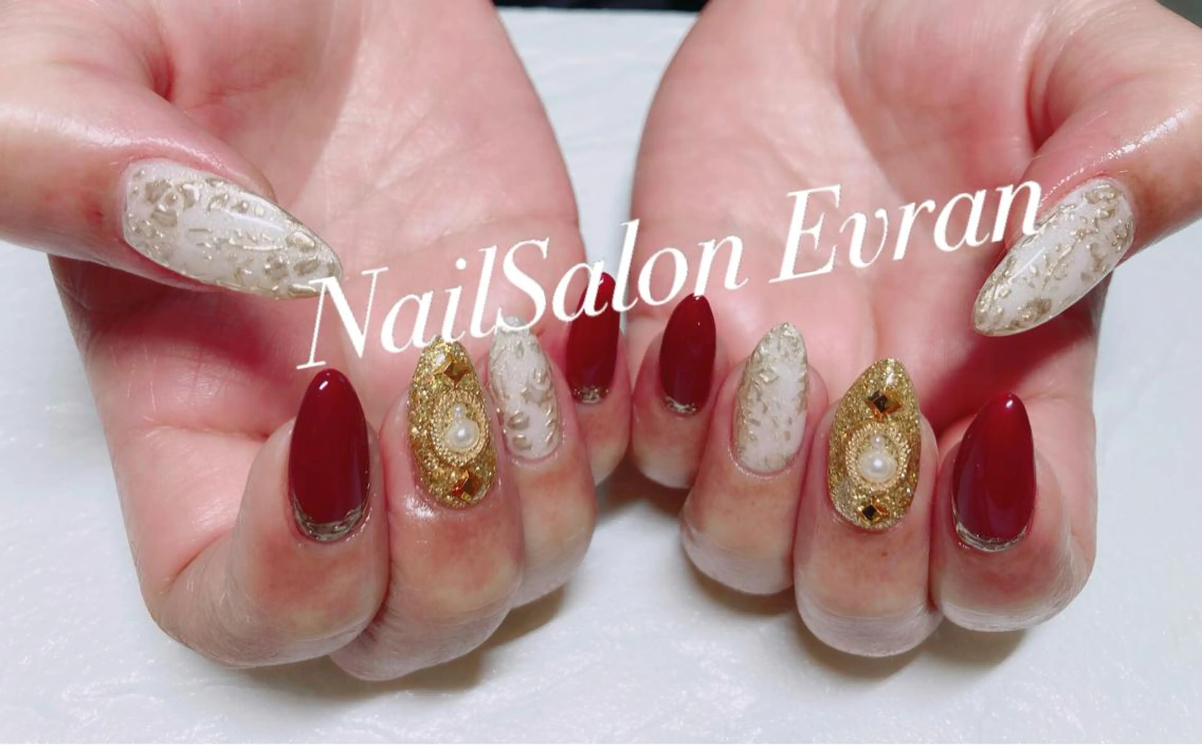 ネイル ハンドネイル Nail salon Evranのネイルデザイン