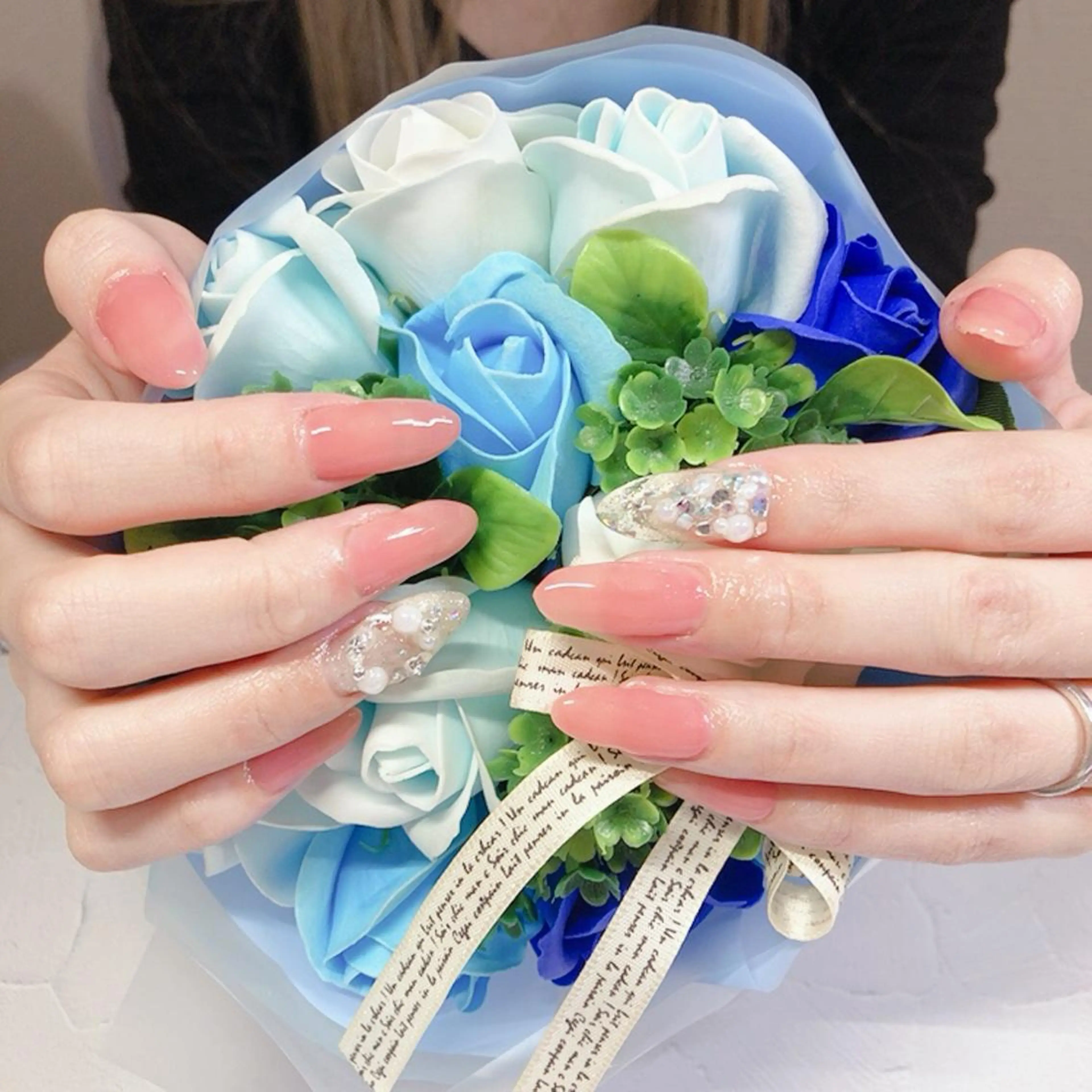 ネイル 冬ネイル クリスマス 奥園 良恵のネイルデザイン