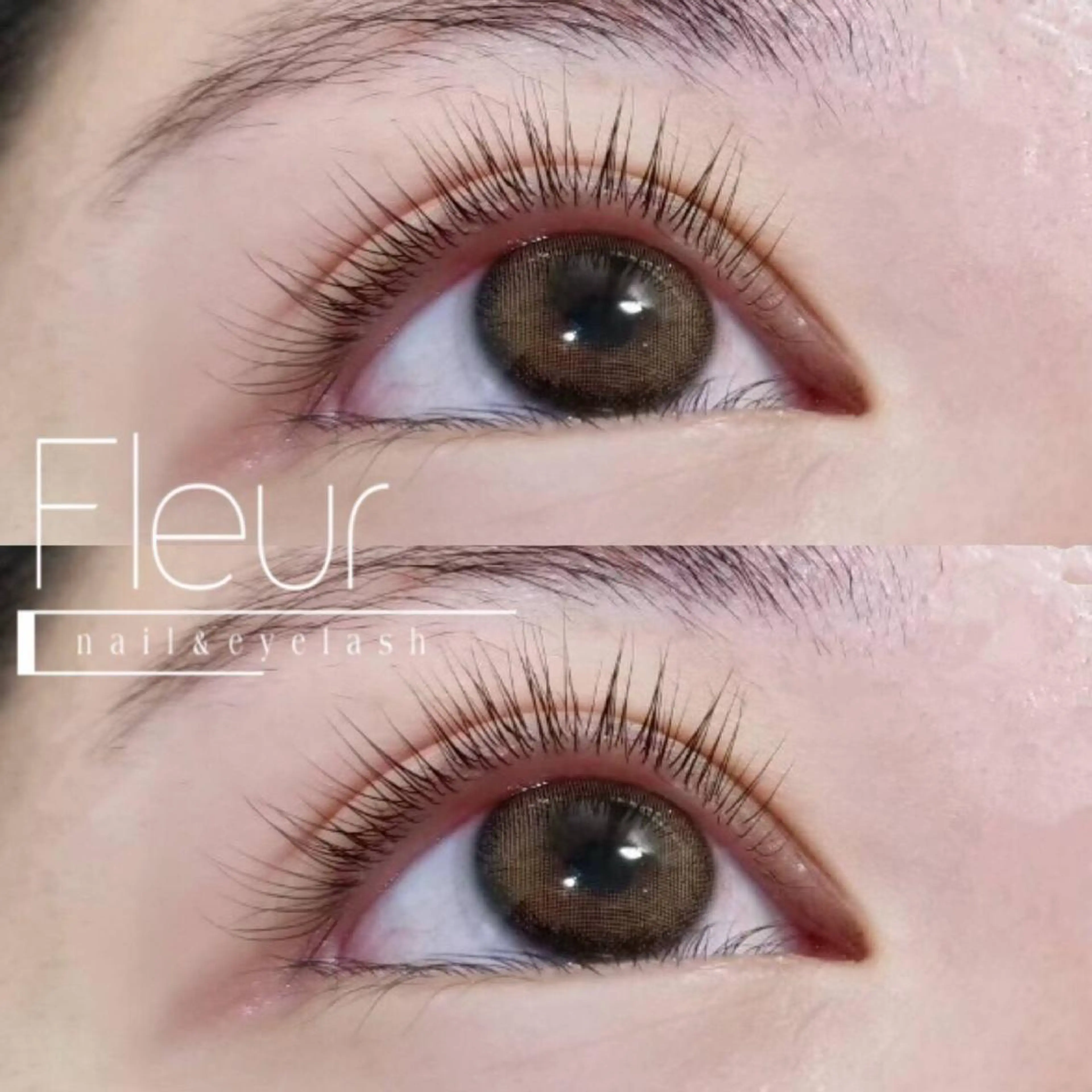 マツエク・マツパ Cカール パリジェンヌラッシュリフト フルール 池袋のマツエク・マツパデザイン