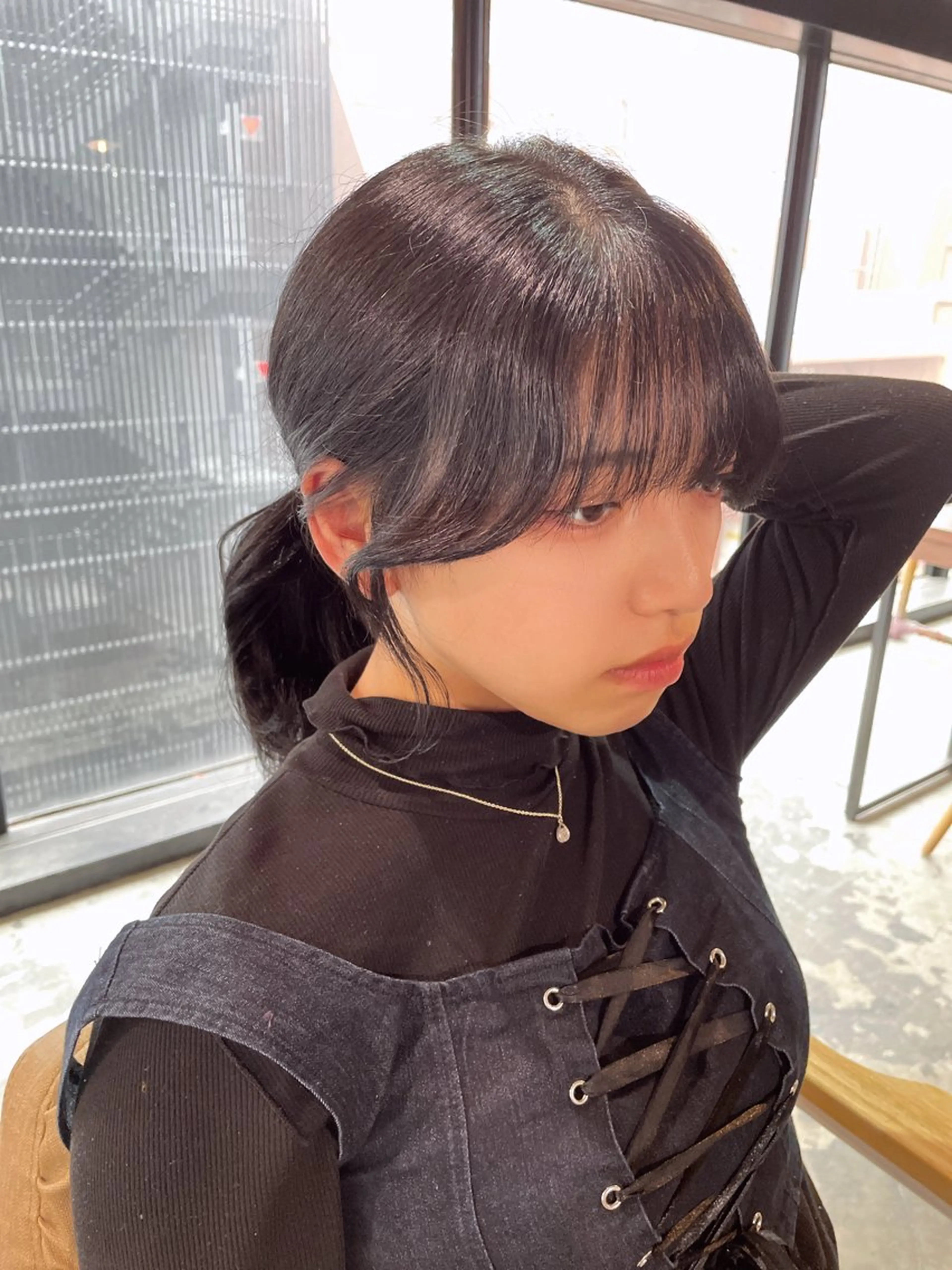 カラー La fith hair ray 札幌店所属・顔まわり/W カラー/リョウのヘアスタイル