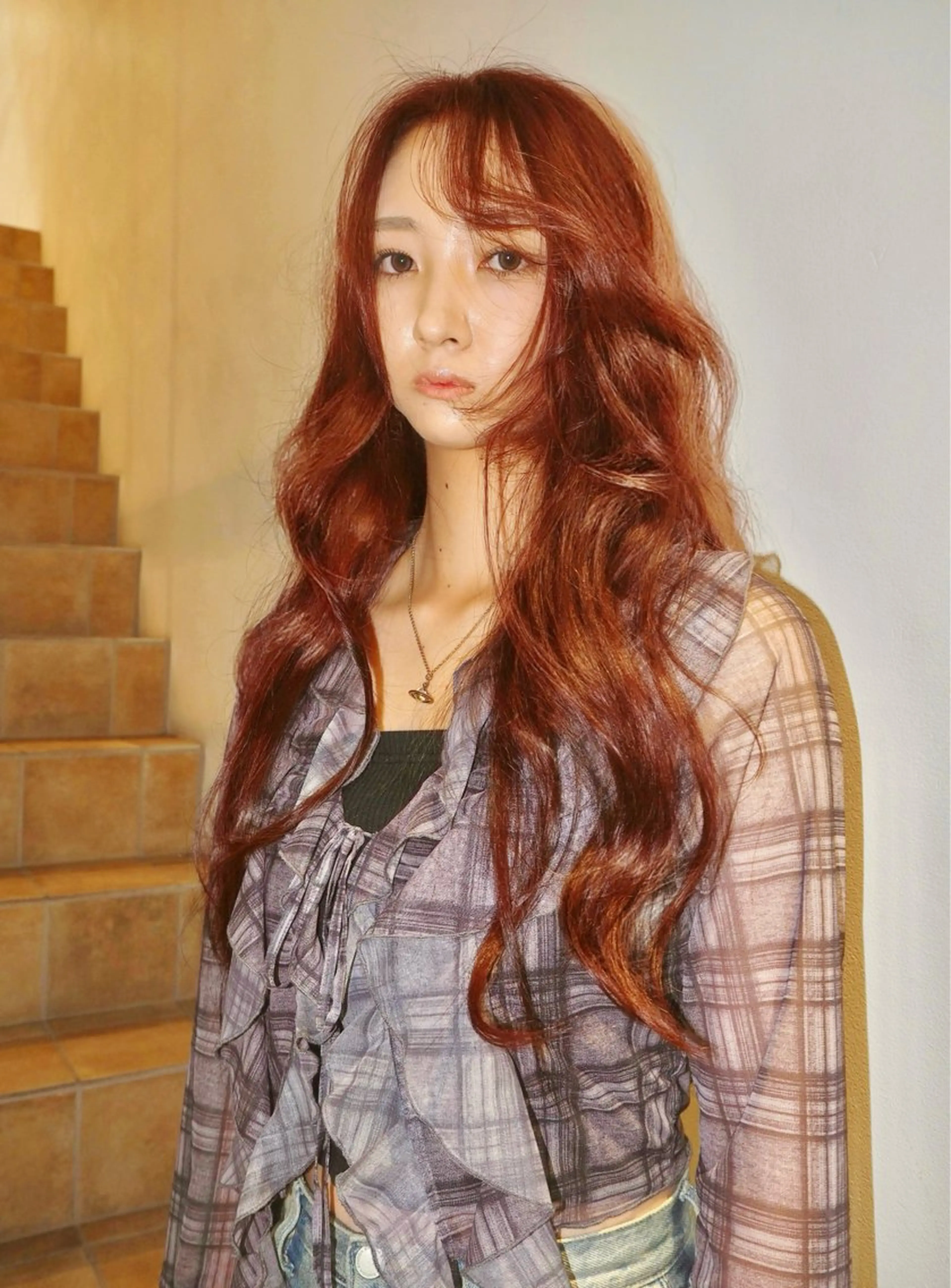 カラー Kisai所属・里見 勇太のヘアスタイル