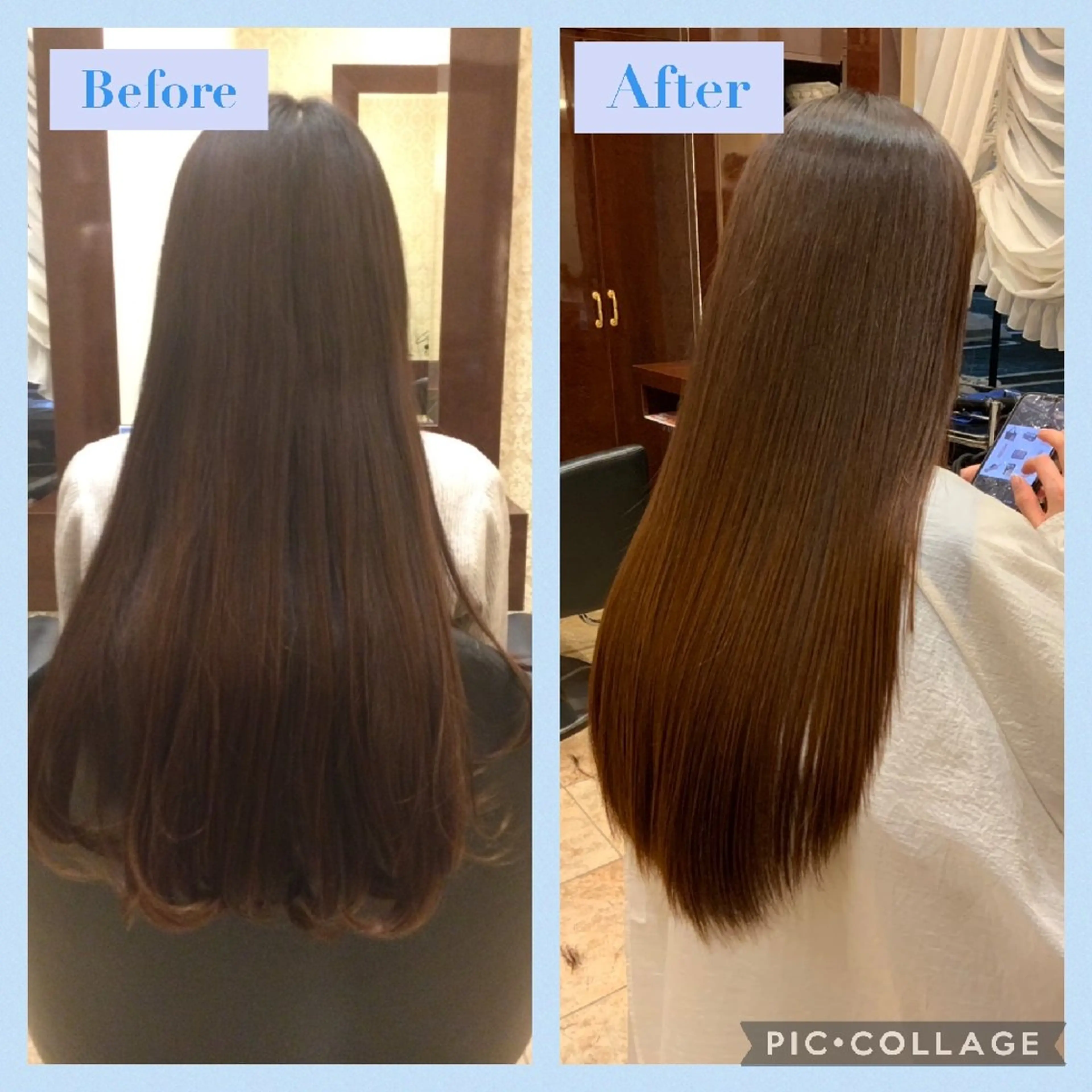 ロング 顔周りカット レイヤーカット 越川 南美のヘアスタイル