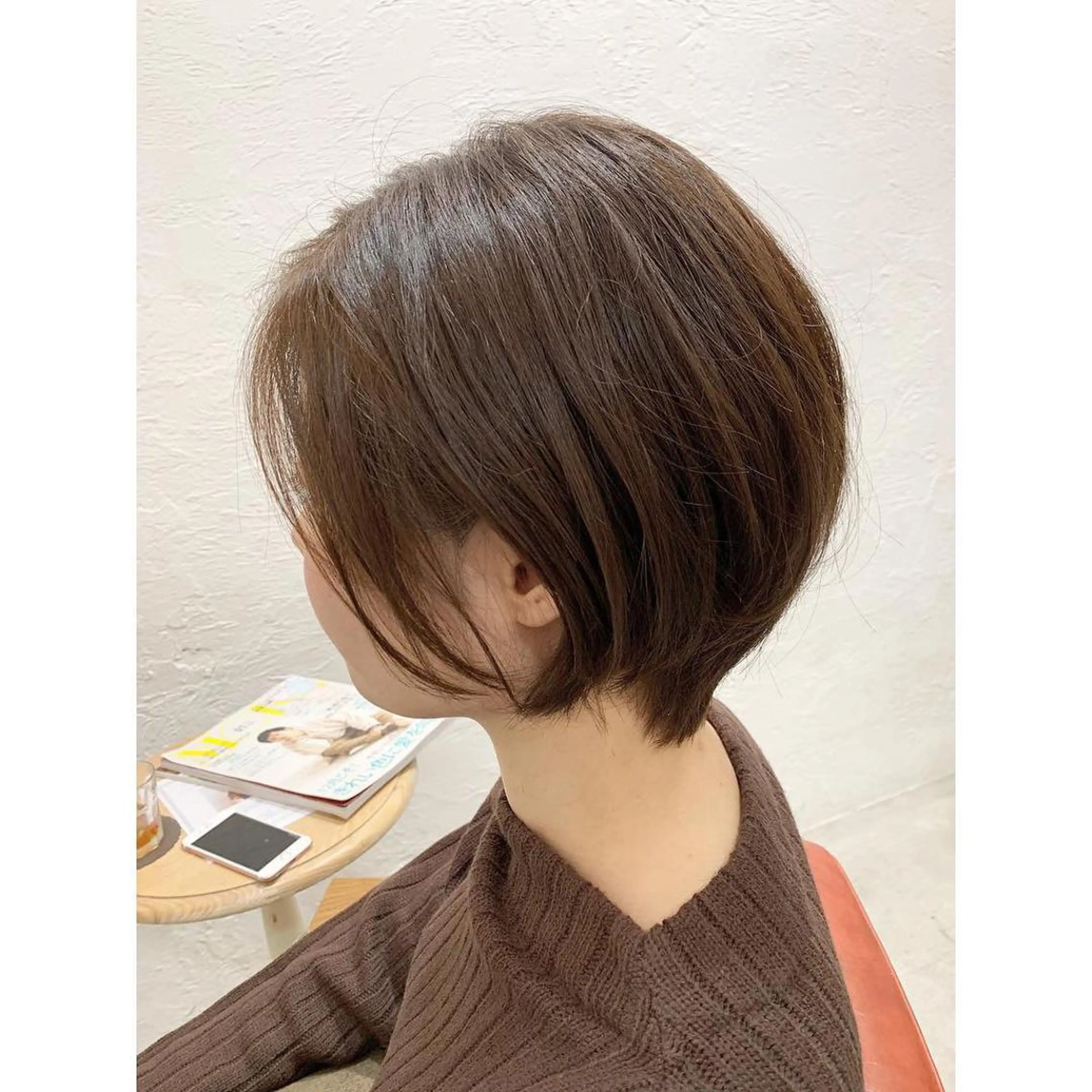 ショート カラー カット ヘアカラー fio マナミのヘアスタイル