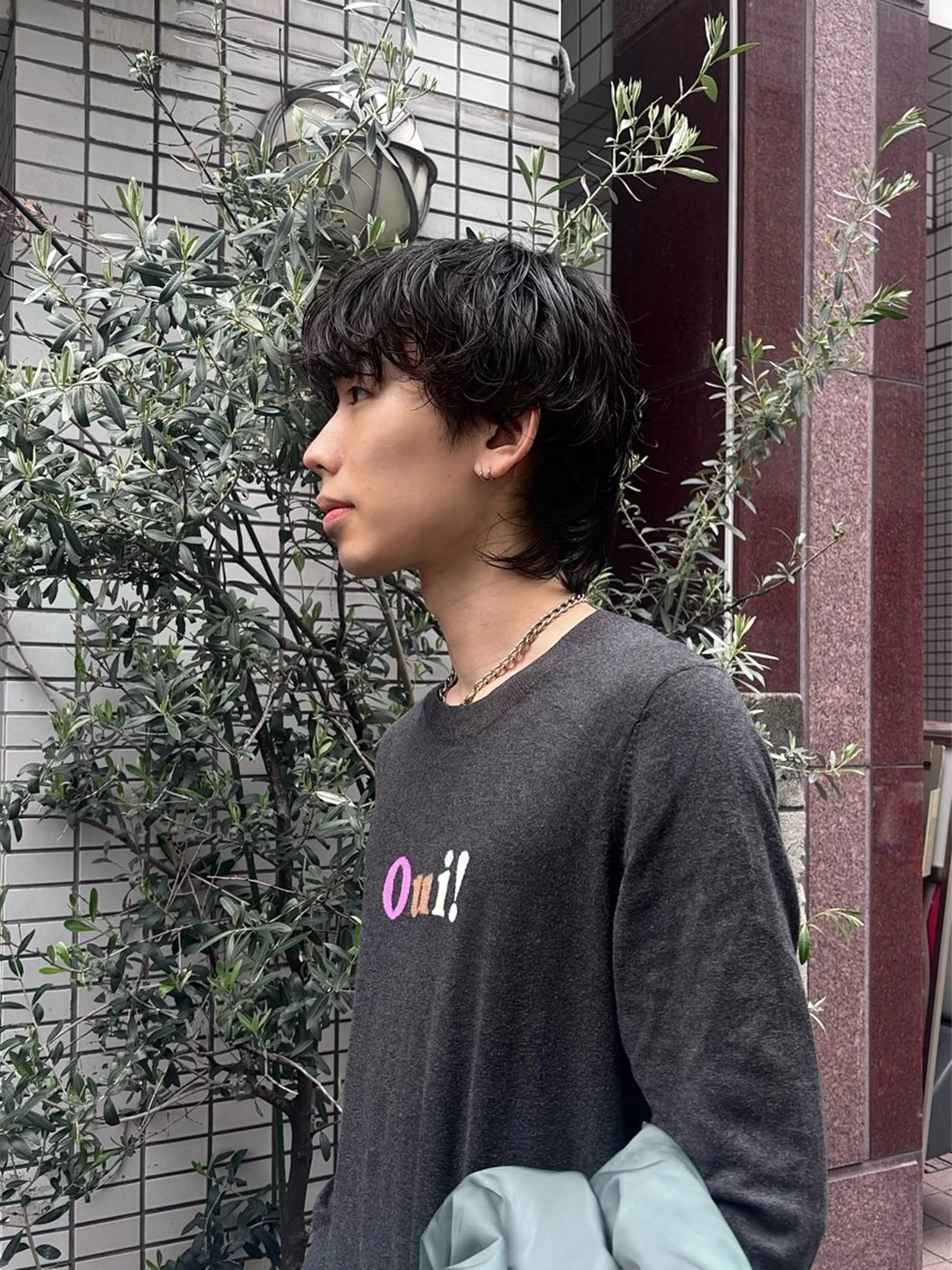 パーマ メンズ メンズパーマ ボブ/メンズ/パーマ /Tamakiのヘアスタイル