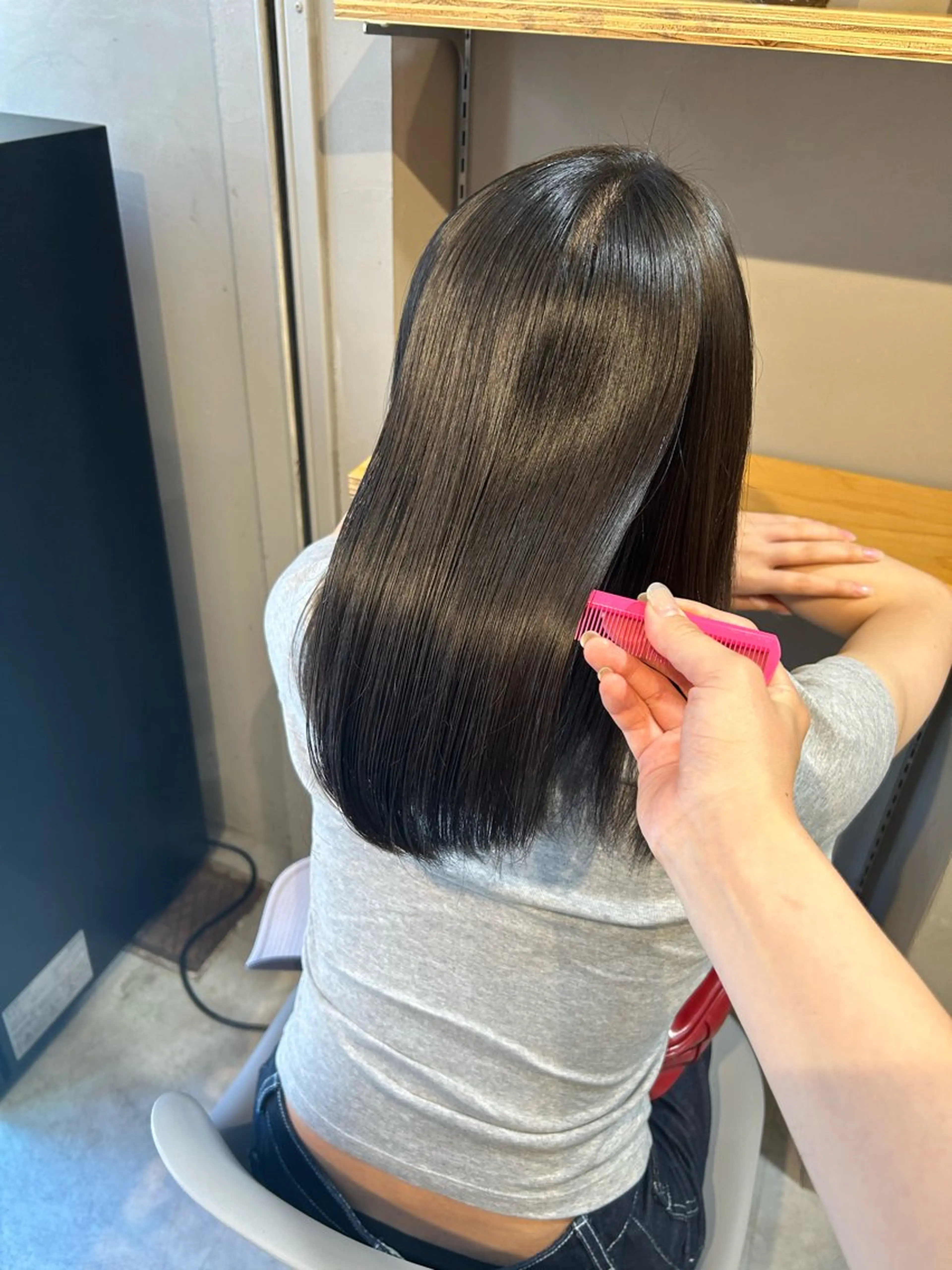 ミディアム トリートメント ioe元町 yukaのヘアスタイル