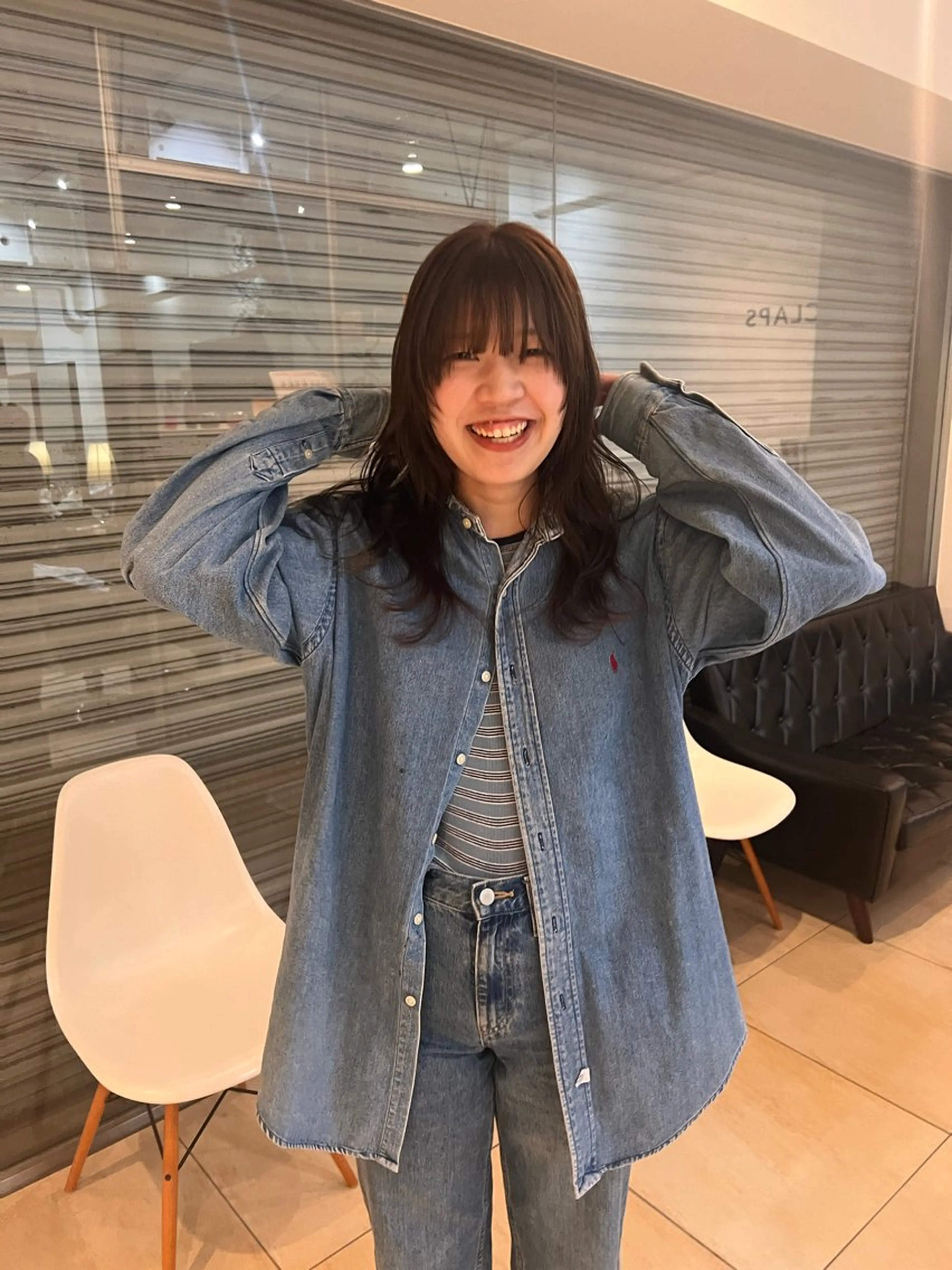 カラー リリカ🐈‍⬛ブリー チカラー/上永谷のヘアスタイル