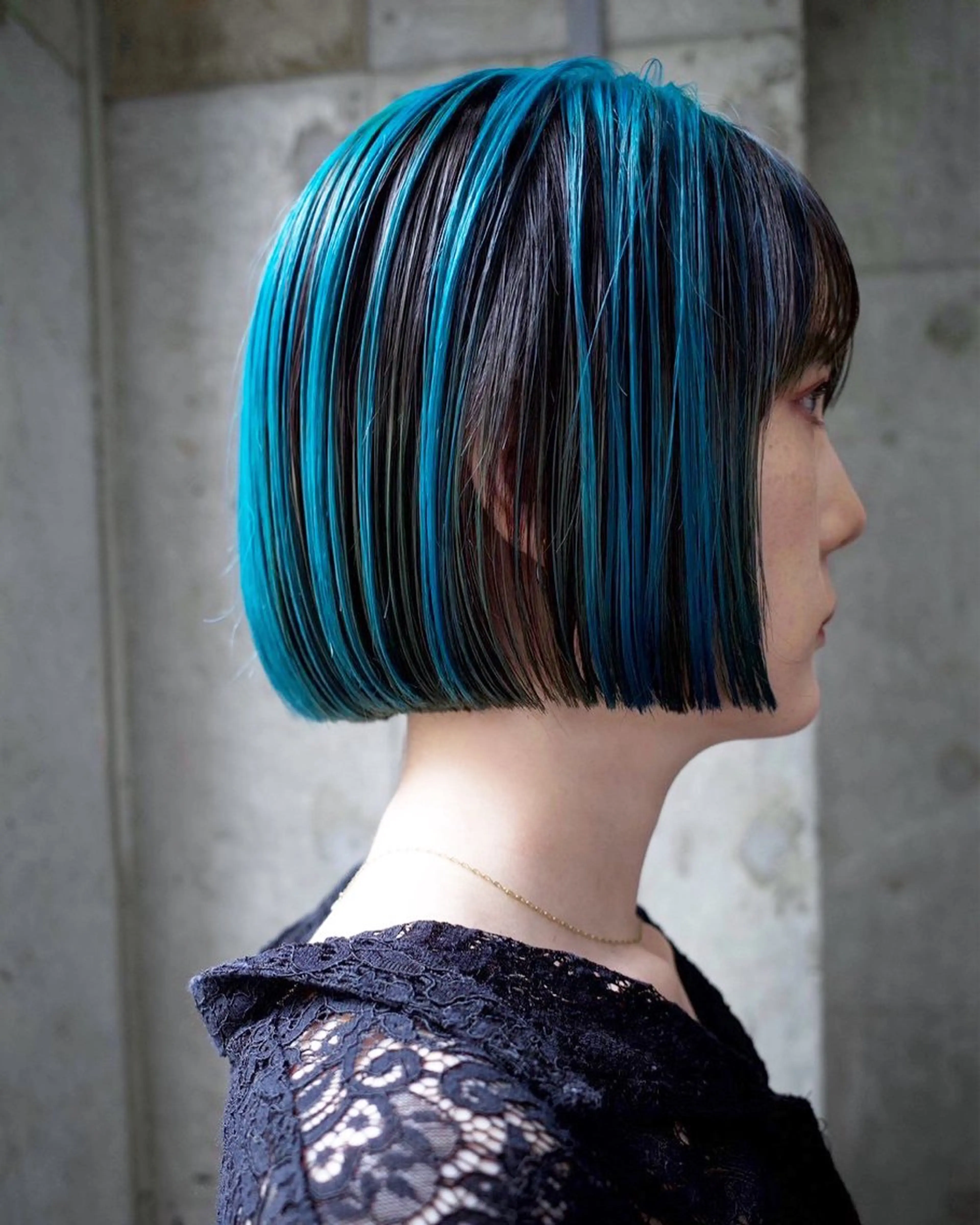 🌈☂️ ✂️【カット＋アンブレラカラー（ポイントブリーチ+全体カラー）＋トリートメント】✂️🦄🌈の写真