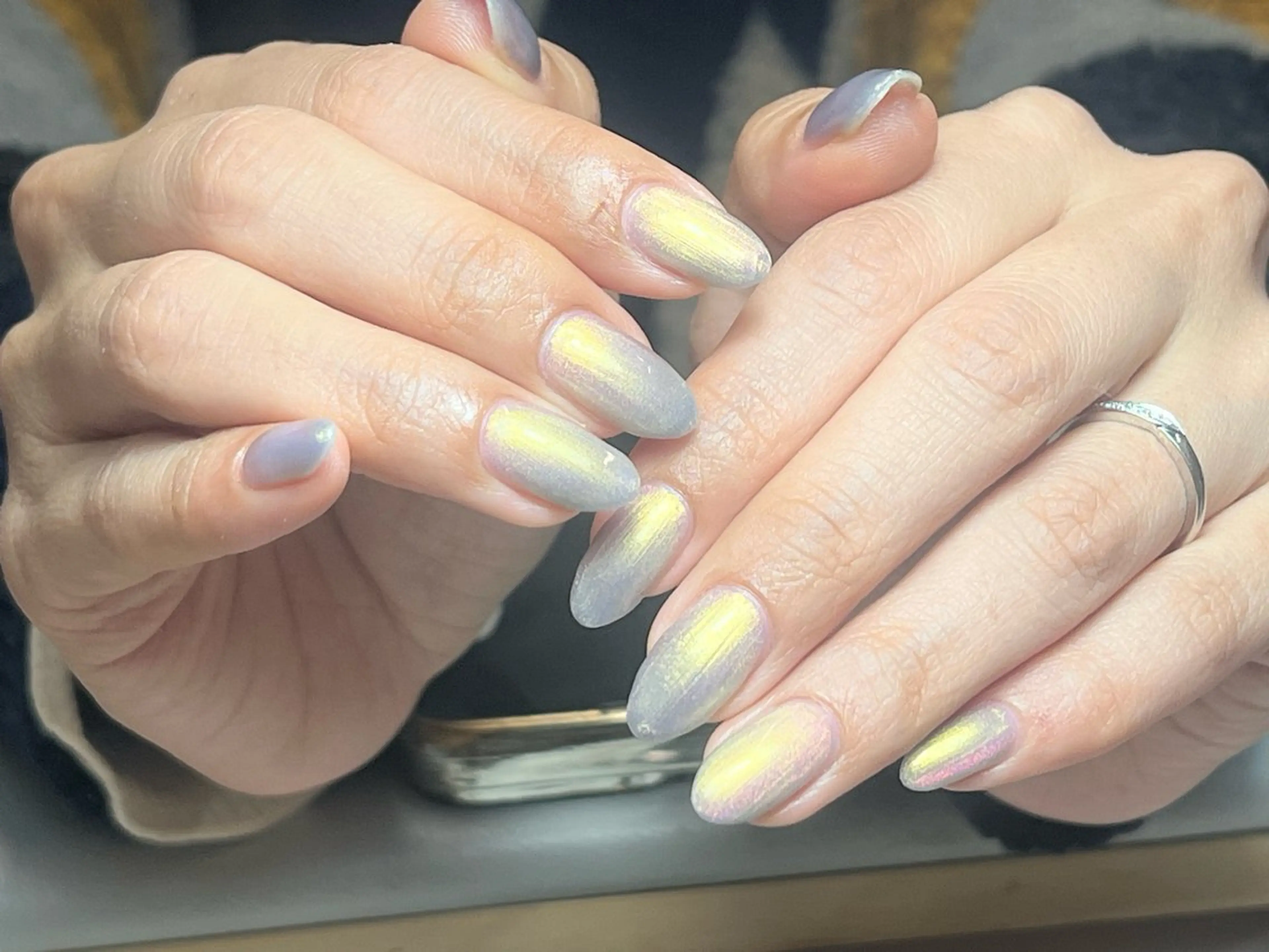 ネイル アートネイル 韓国ネイル 持ち込み ニュアンスネイル ワンカラーネイル ハンドネイル イブ ネイリのネイルデザイン