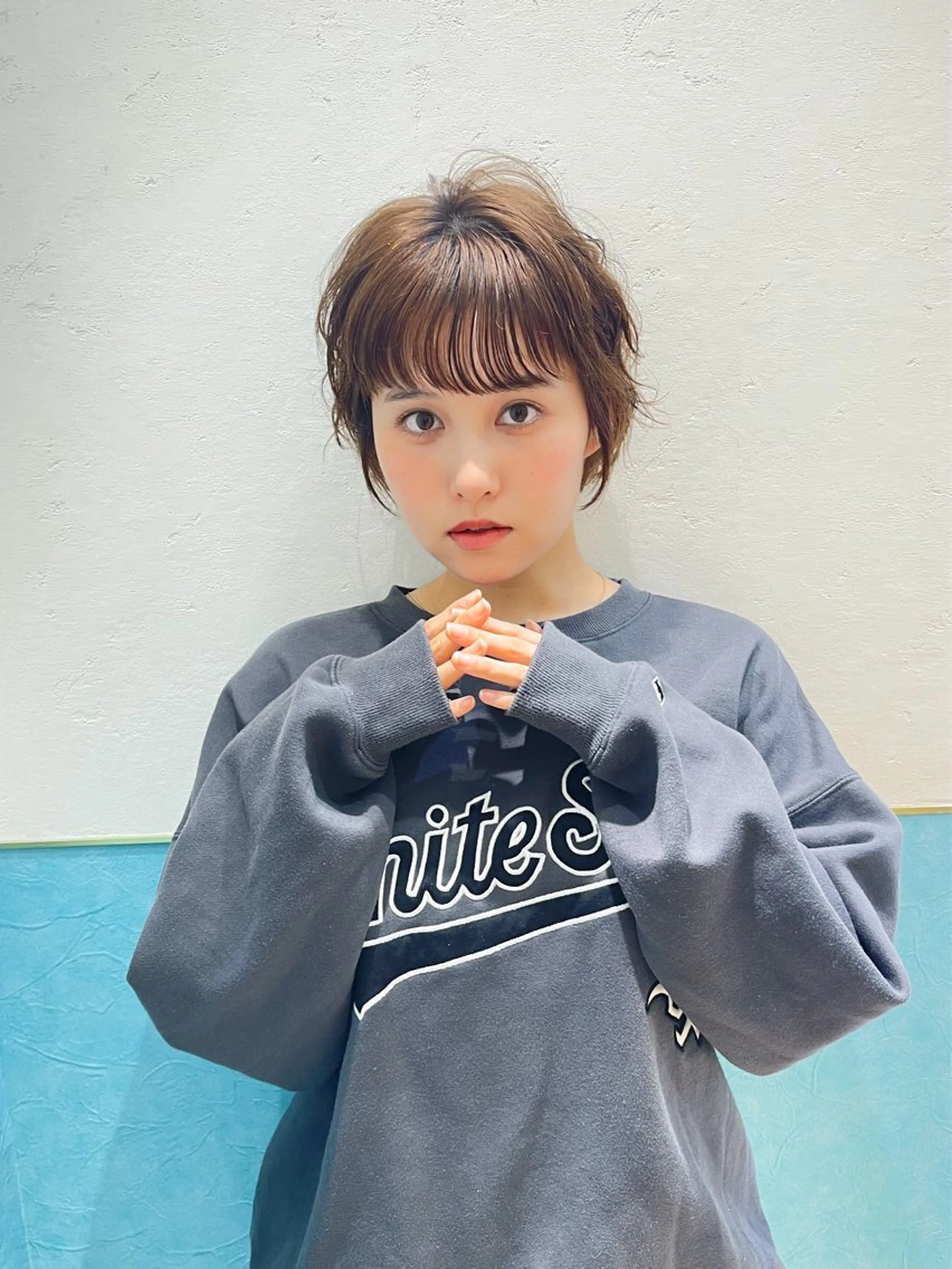 ショート カット ヘアカラー パーマ トリートメント ボブ/ショート/艶髪 カラー/TOSHIのヘアスタイル