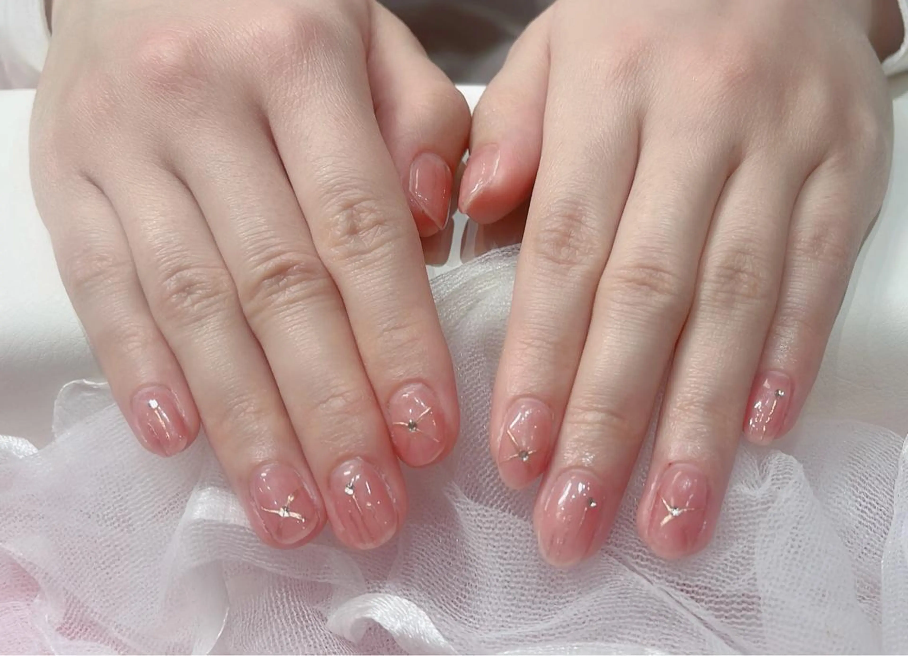 ネイル ミラーネイル JF- yoyoのマツエク・マツパデザイン