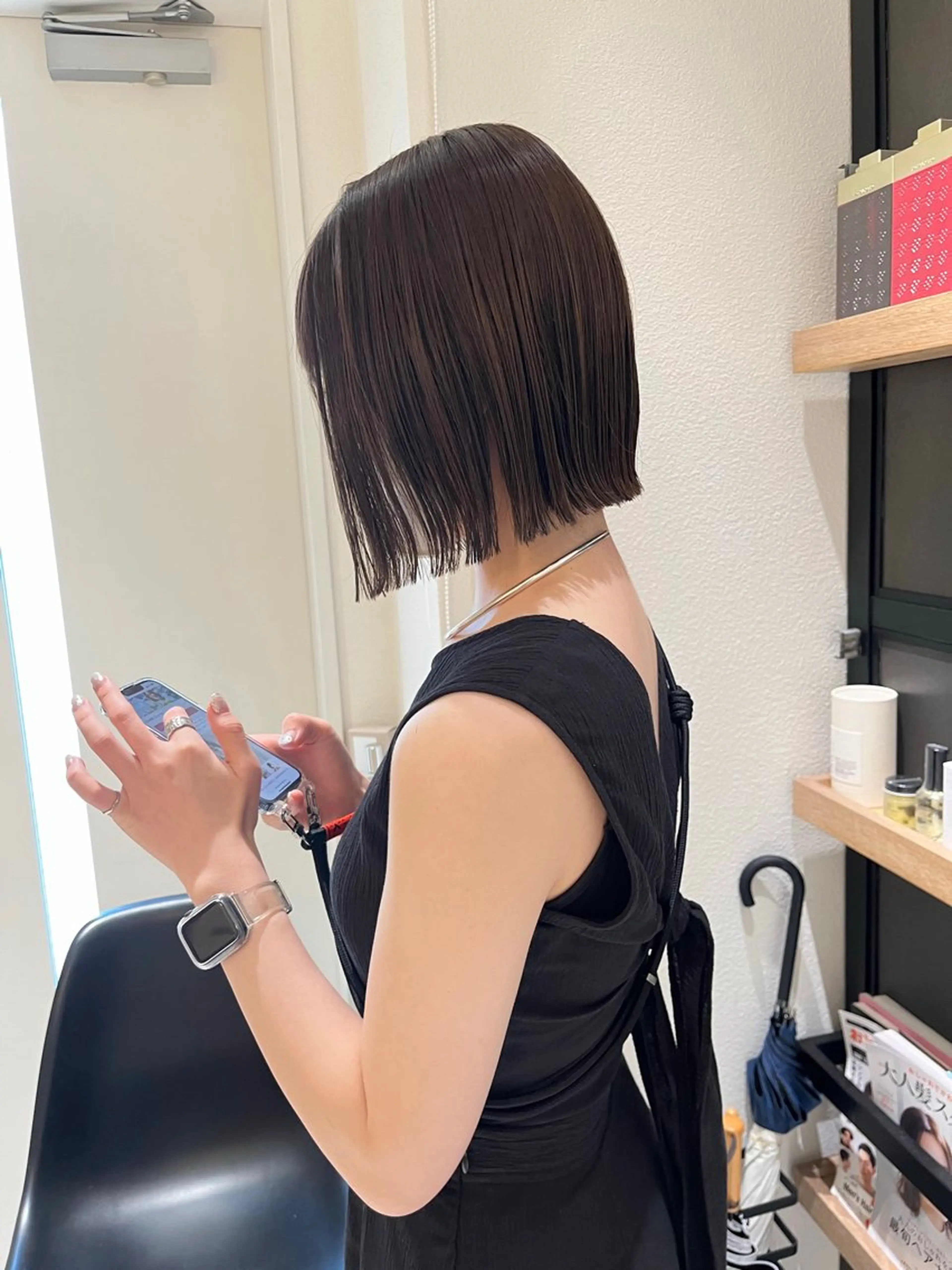 カット＋超音波アイロントリートメントの写真