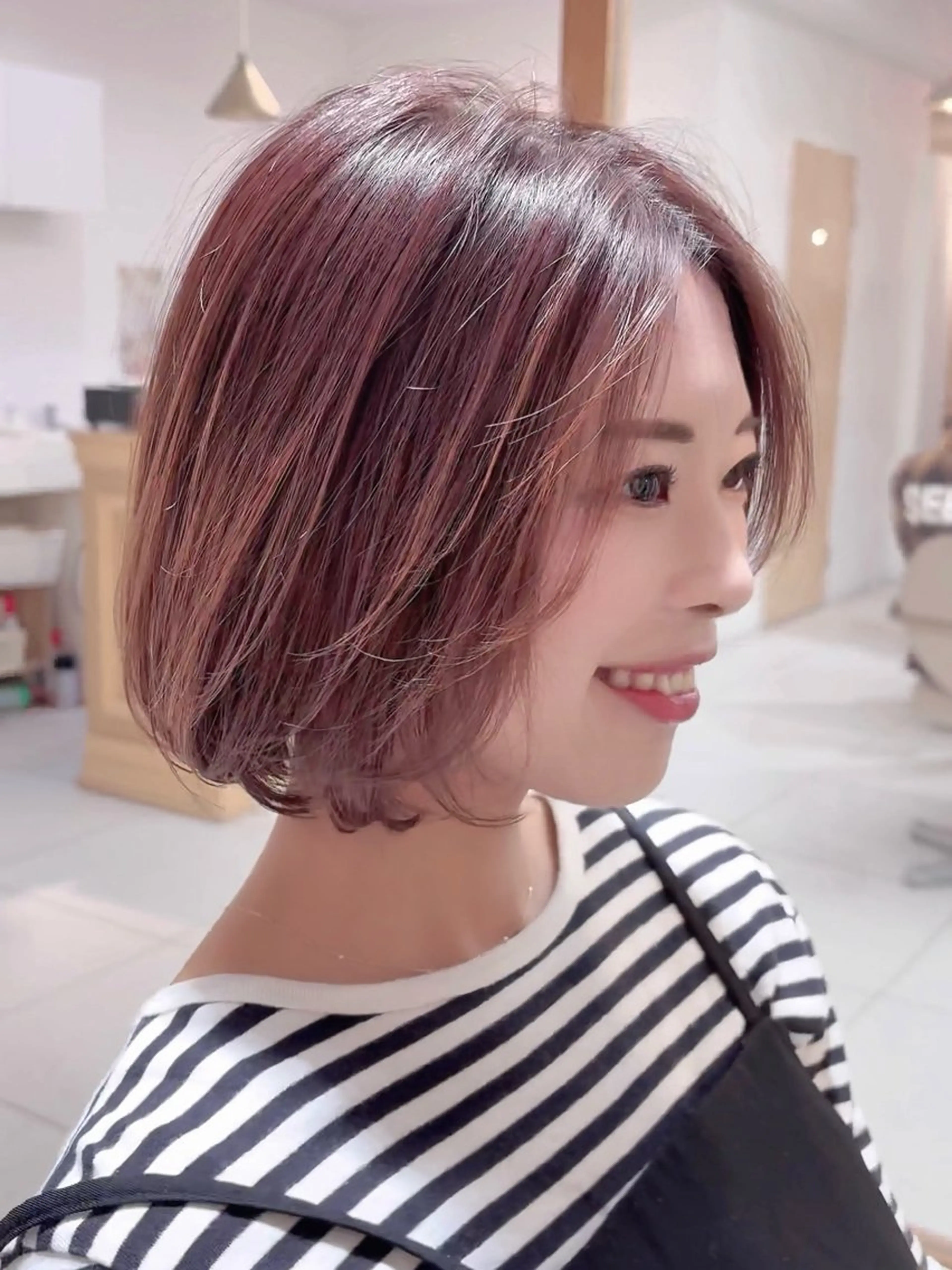 ショート カット ヘアカラー トリートメント 平田 健一のヘアスタイル