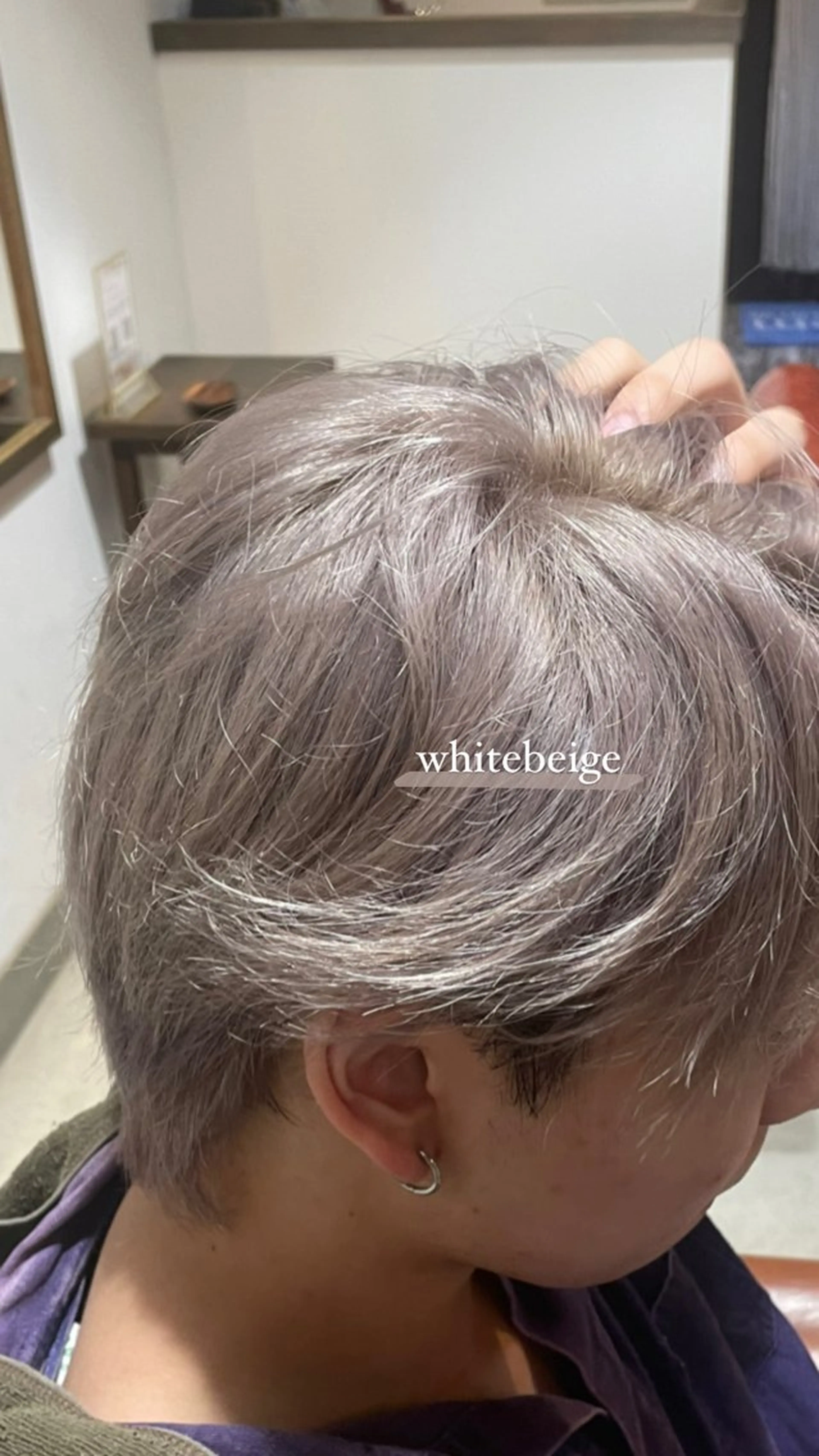 メンズ メンズブリーチ ヘアカラー ブリーチ🌟リタッチ 🎠KANON🎡のヘアスタイル