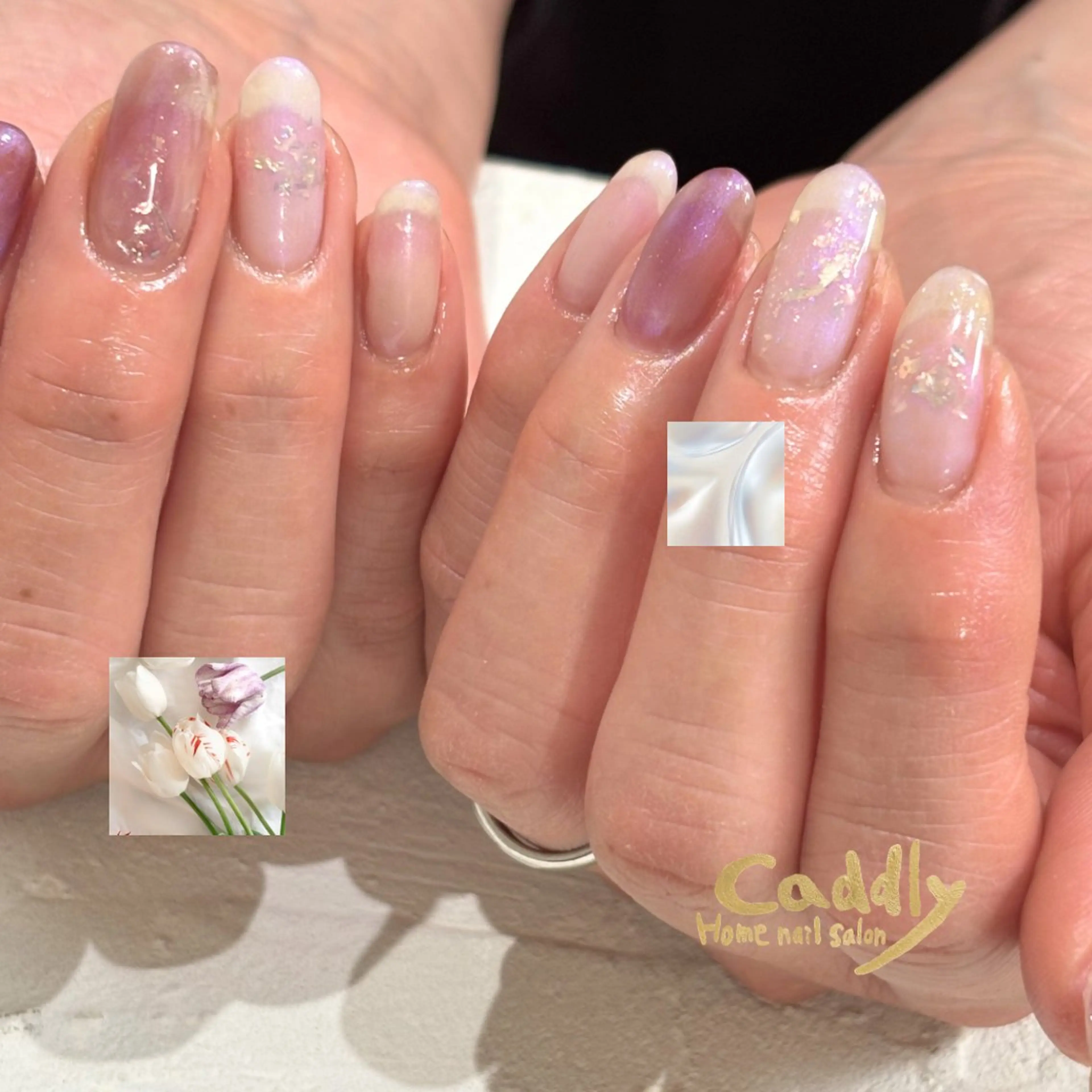ネイル ハンドネイル caddly naoのネイルデザイン