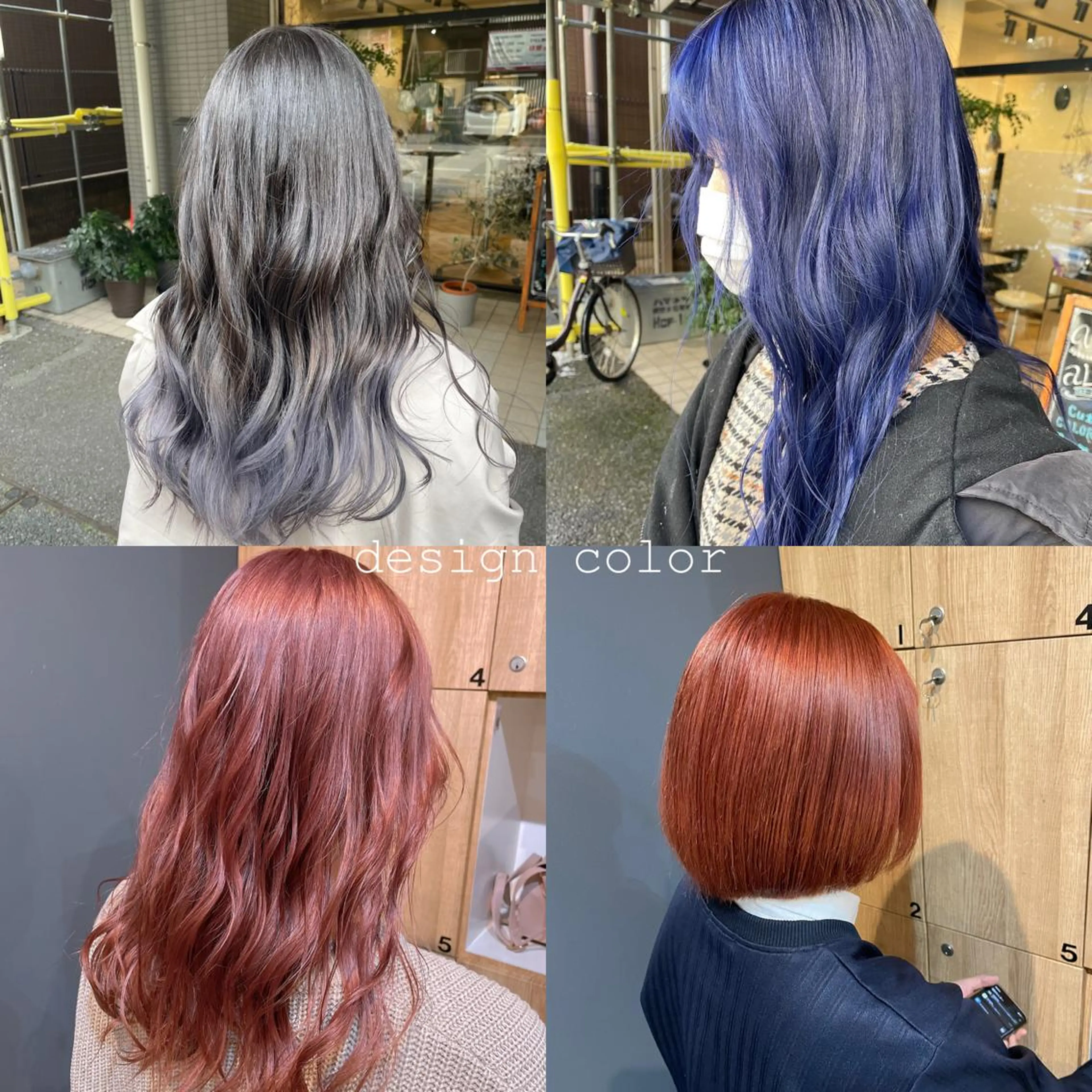 ブリーチオンカラー🩵（１回）+髪質補修トリートメント🌈の写真