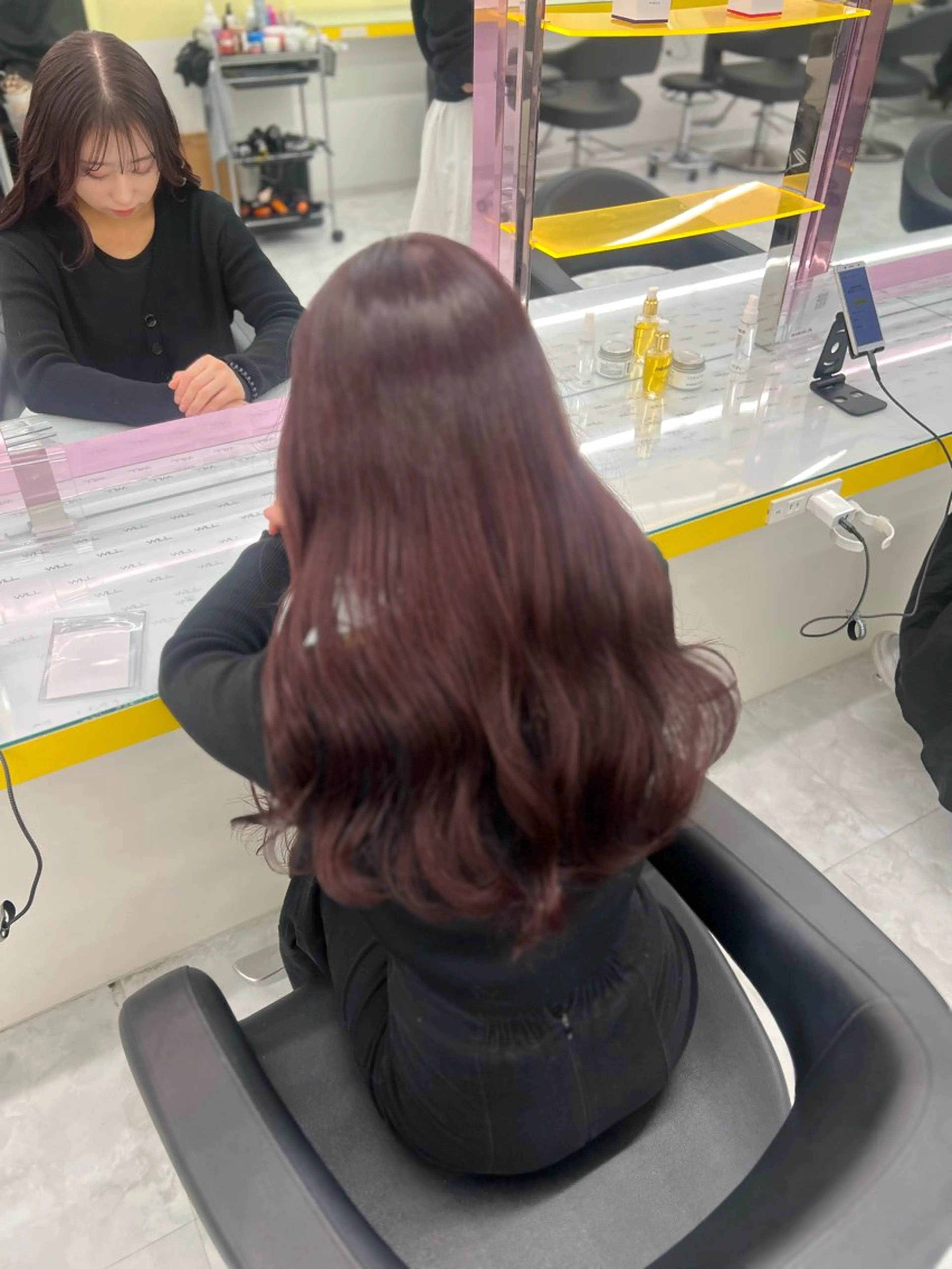 ロング ヘアカラー 🎀トレンドカラー 🎀RINAKOのヘアスタイル