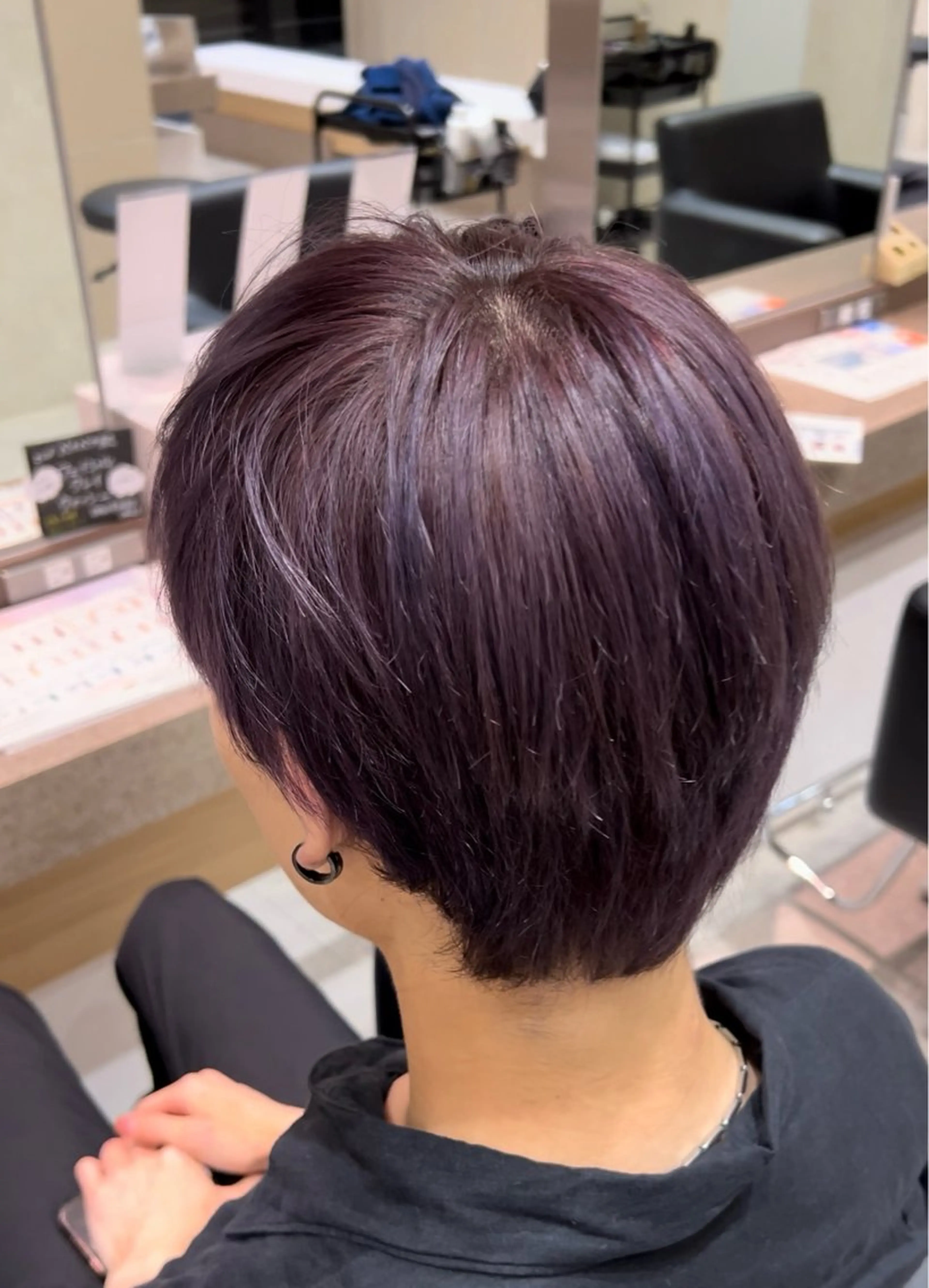 カラー メンズ 艶カラー/ 韓国風カラー/翔のヘアスタイル