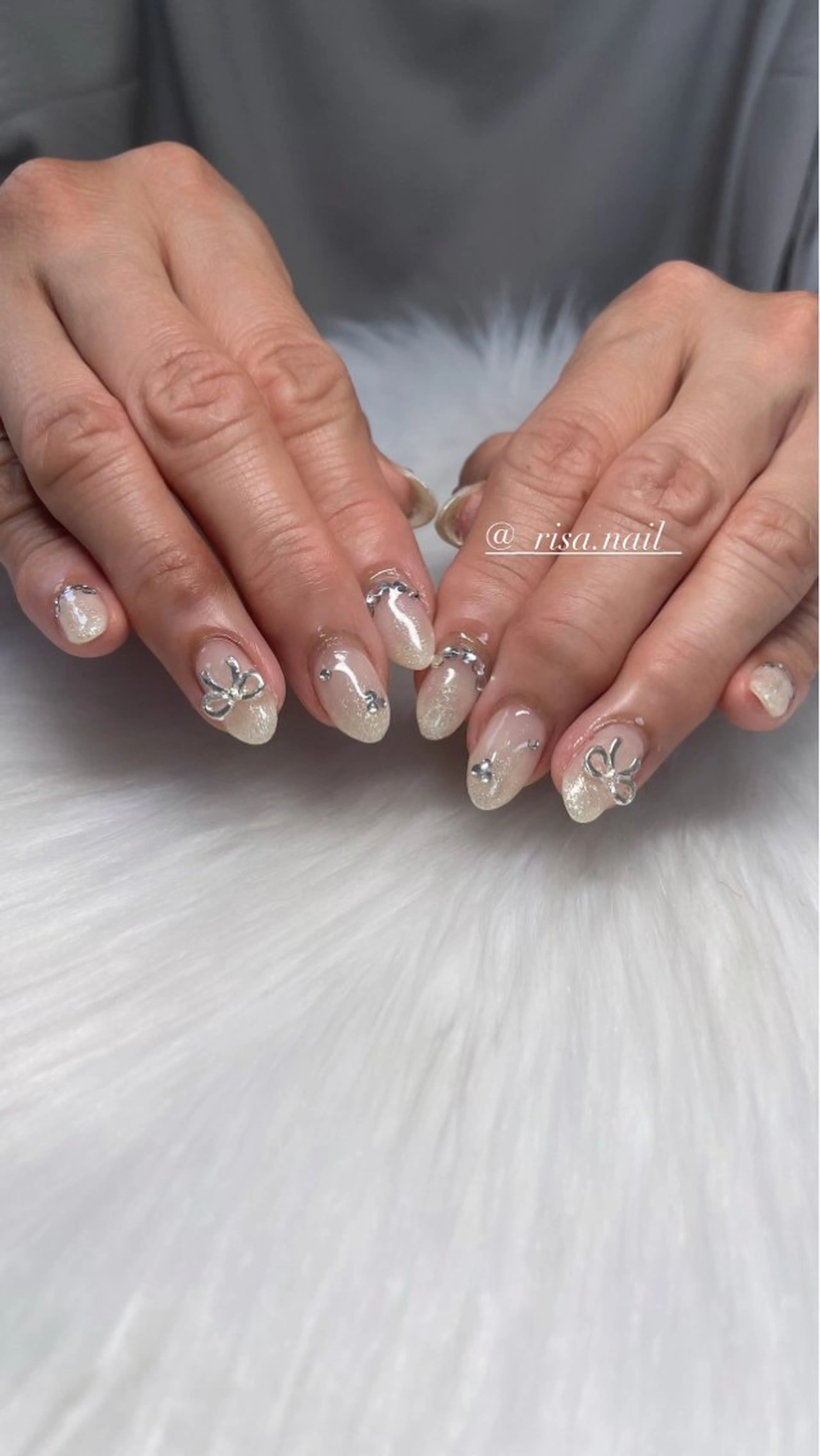ネイル ハンドネイル 🅁nail🪞✨ risa🎀のネイルデザイン