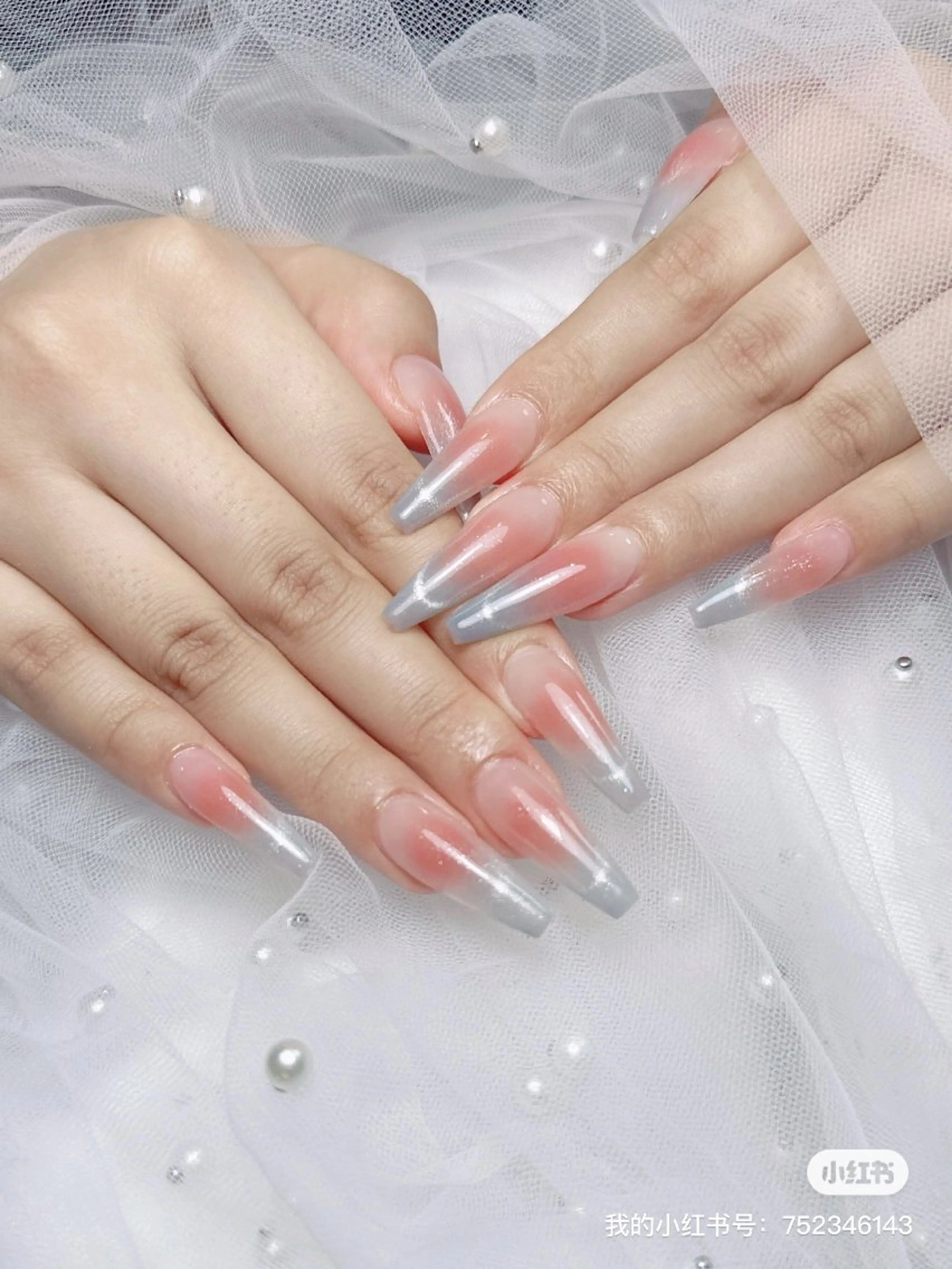 ネイル フレンチネイル ジェルネイル ハート 韓国ネイル マグネットネイル ハンドネイル ネイルサロン lotusのネイルデザイン