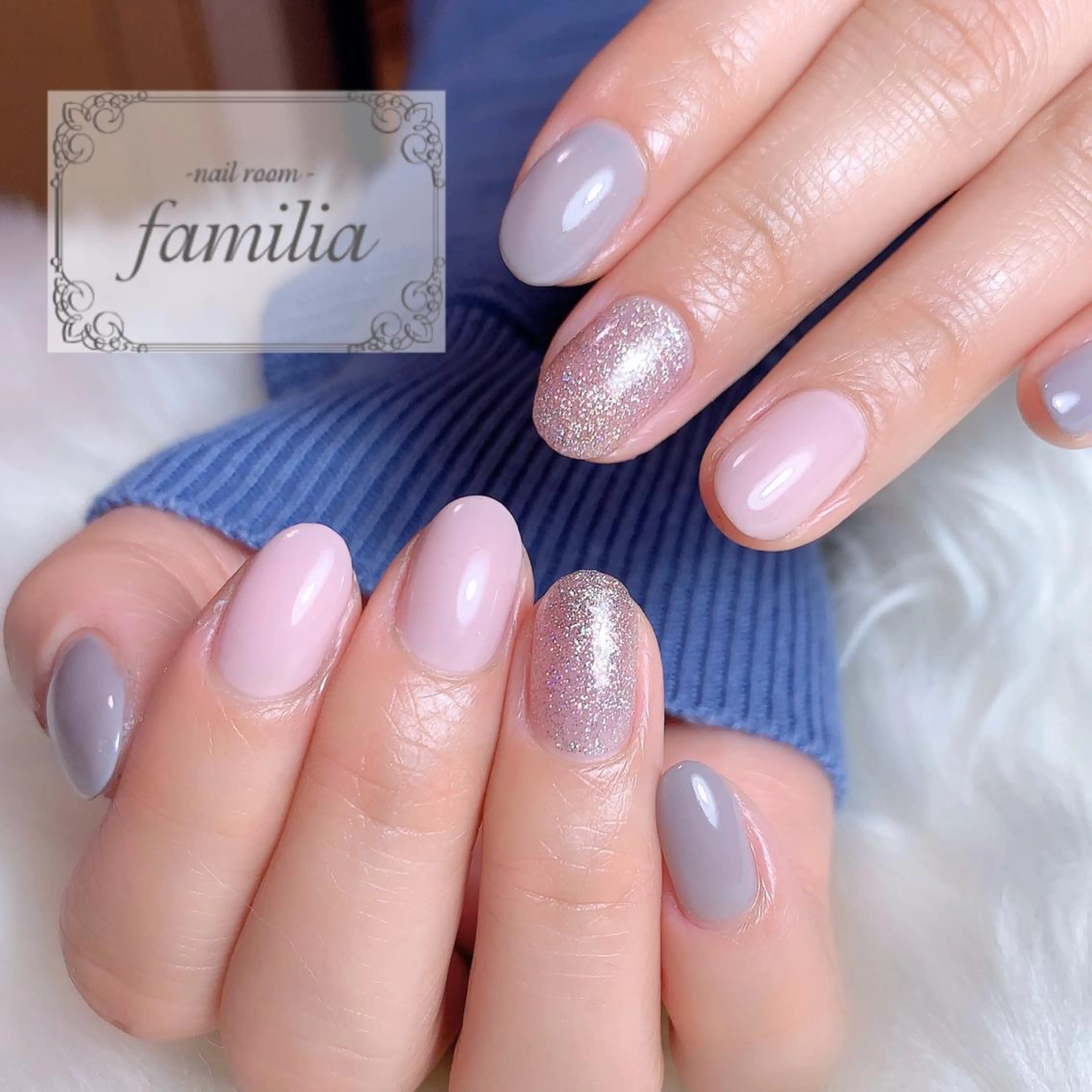ネイル ハンドネイル -nailroom- familiaのネイルデザイン