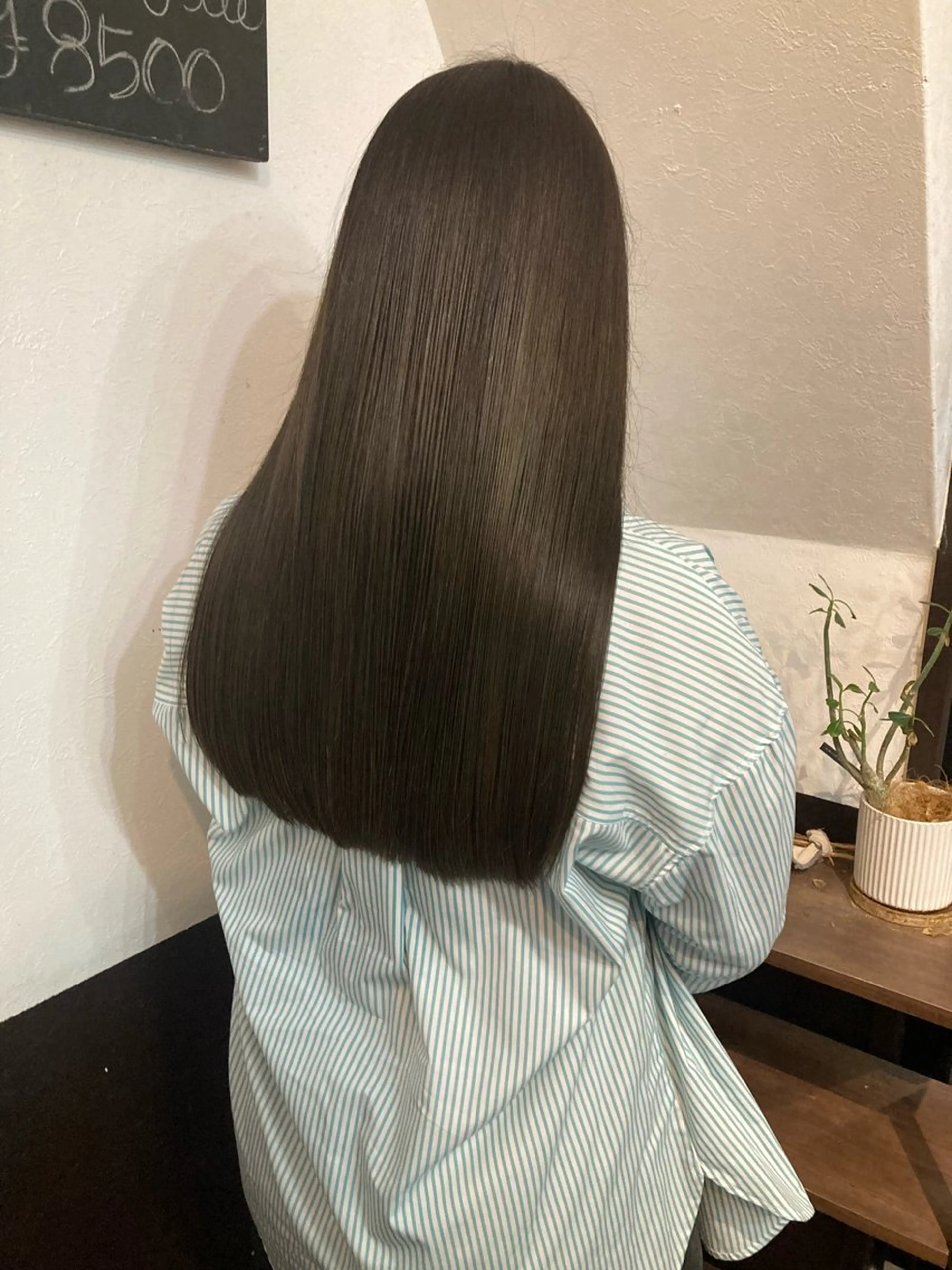 セミロング カラー ヘッドスパ hair salon mtm所属・🕊mtm🫧梅田/ 定額制/透明感/艶髪のヘアスタイル