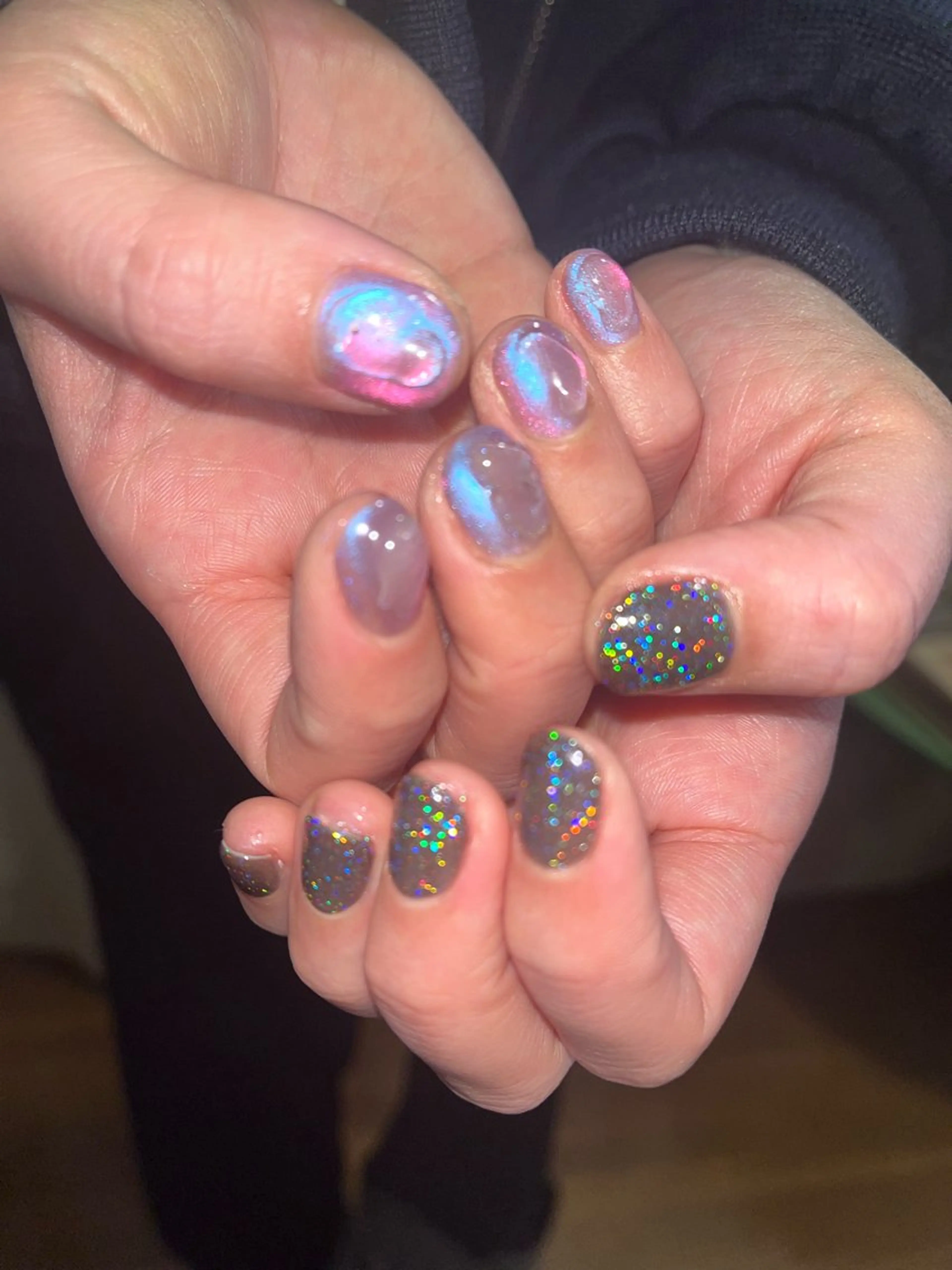 ネイル フラッシュネイル マグネットネイル nail RINAのネイルデザイン