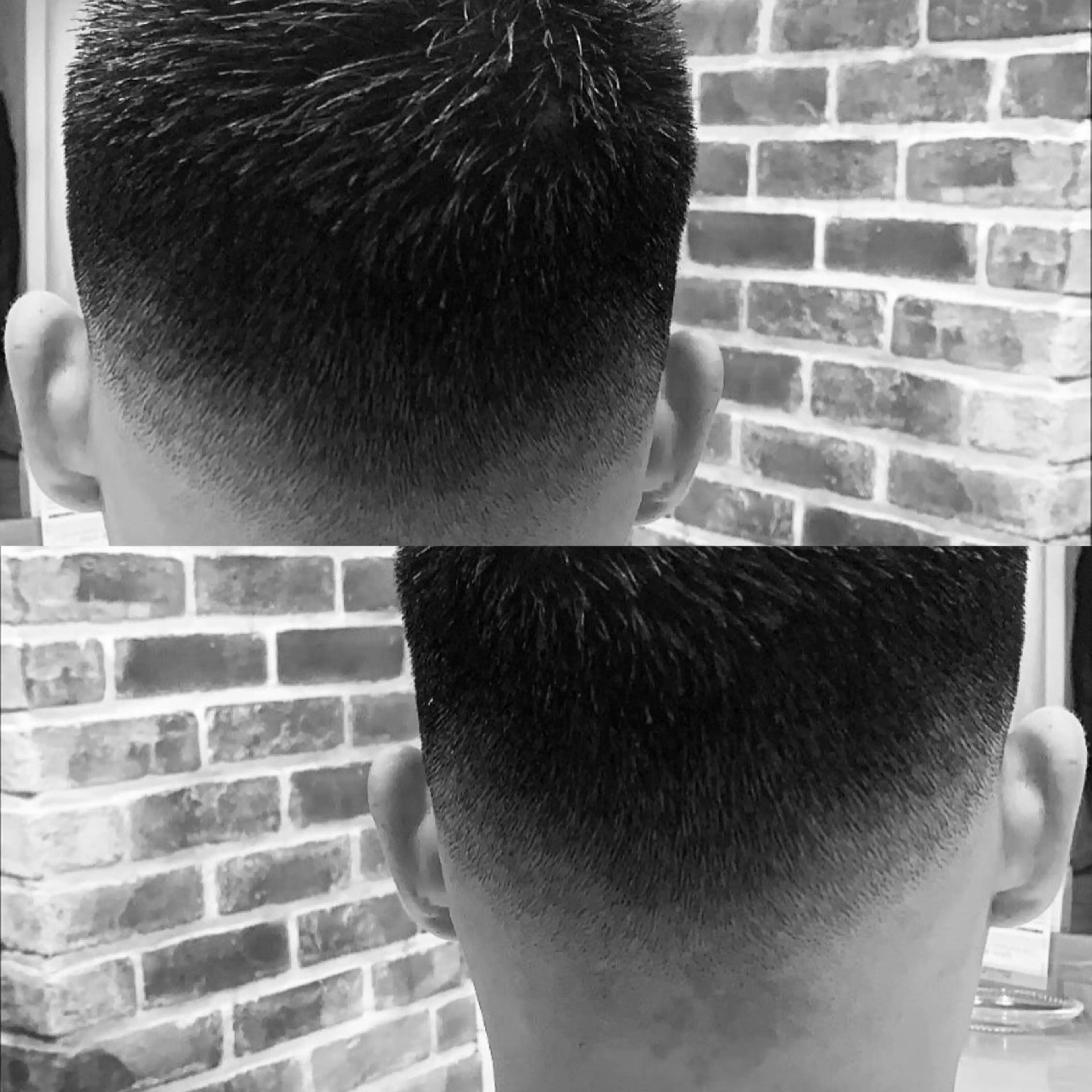 ショート メンズ フェードカット カット Naya Takumaのヘアスタイル