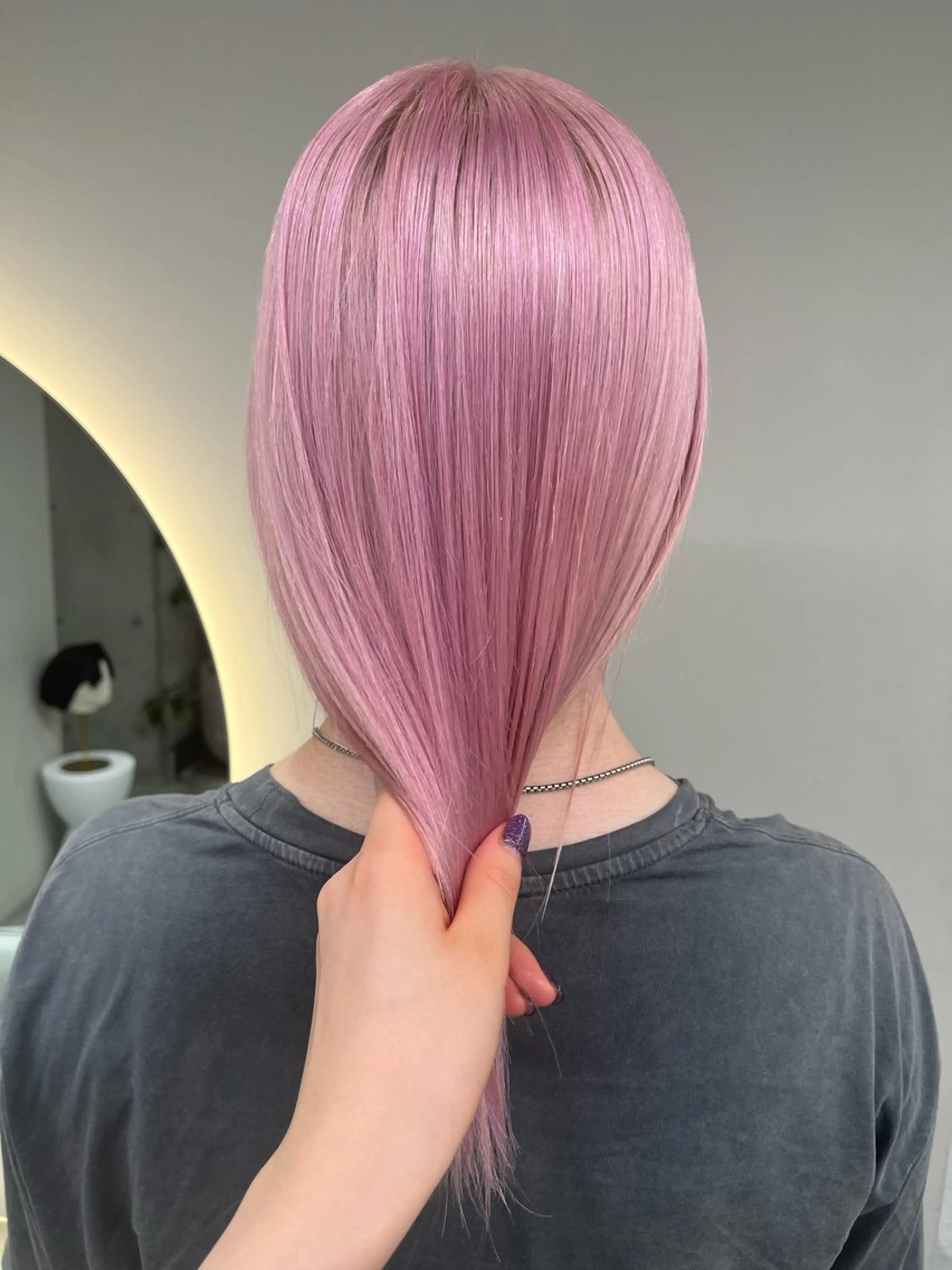 カラー 艶ブリーチ/表参道 ハイトーン /実乃梨のヘアスタイル