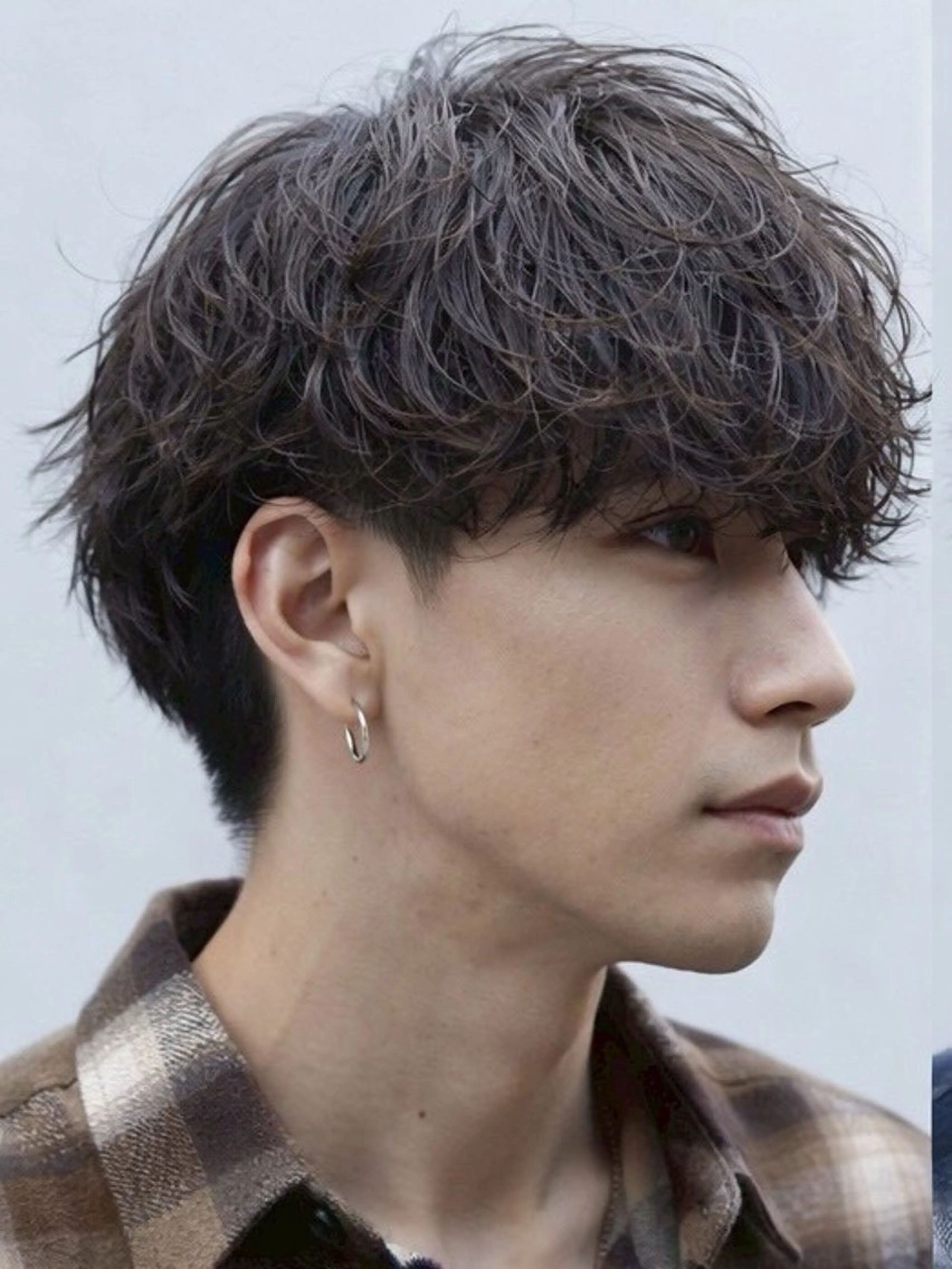 ショート パーマ メンズ カット パーマ シャドウパーマ/ 柏/メンズ/ ハルキのヘアスタイル