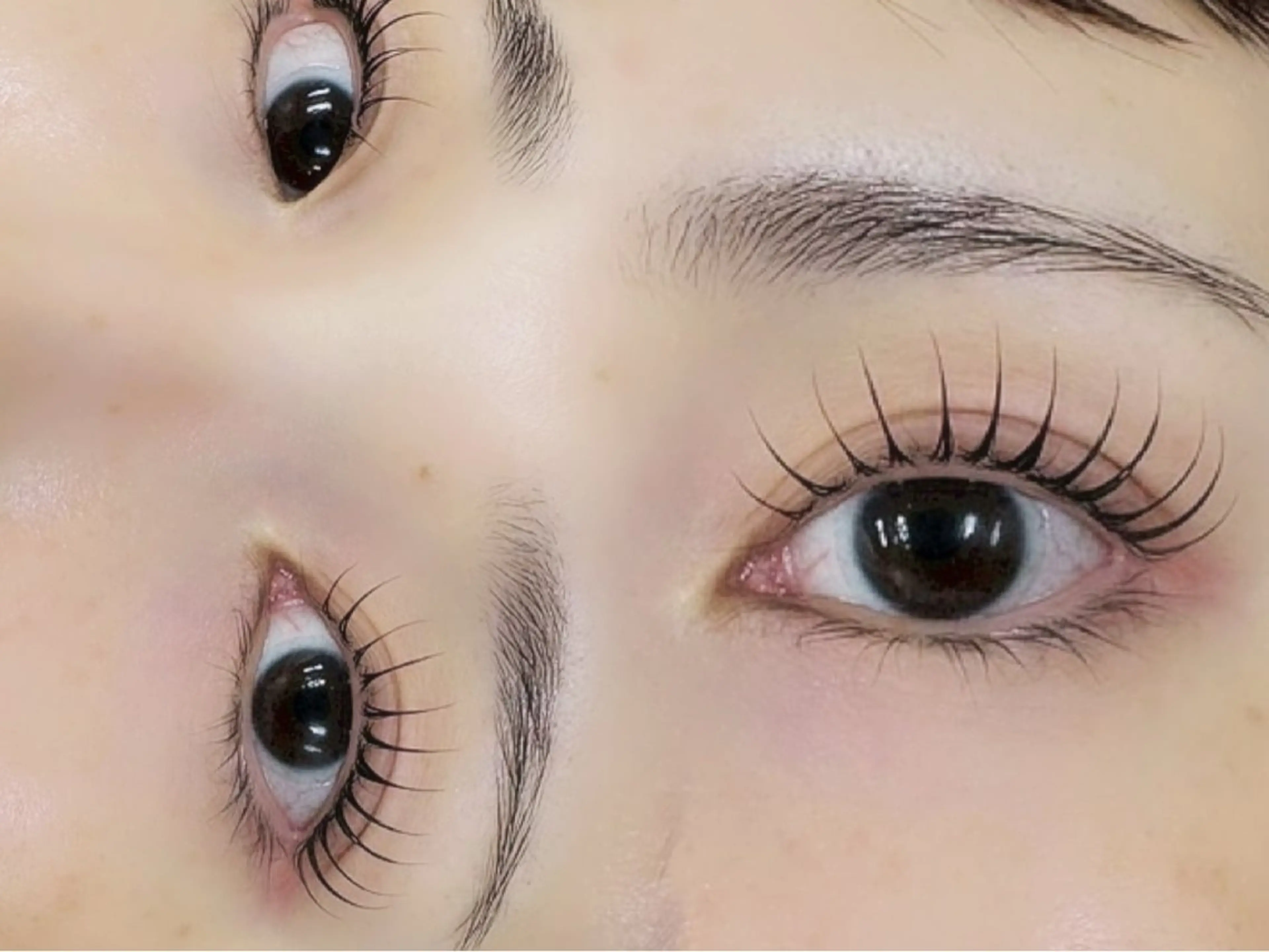 【根本から立ち上げ】パリジェンヌラッシュリフト👀保湿コーティング付き💗の写真