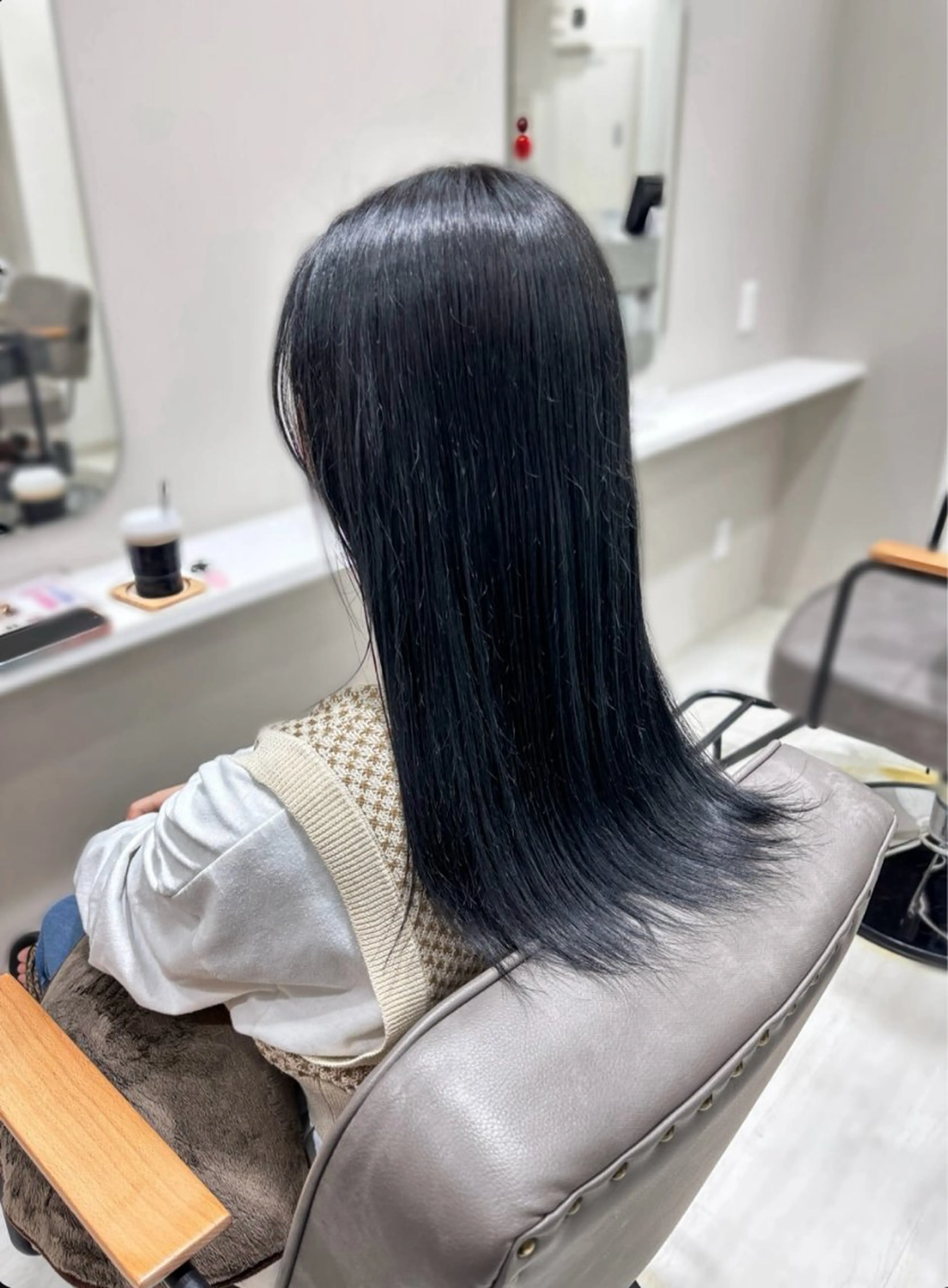 セミロング ヘアカラー 🌿髪質改善/レイヤ ー🌿ひかるんのヘアスタイル