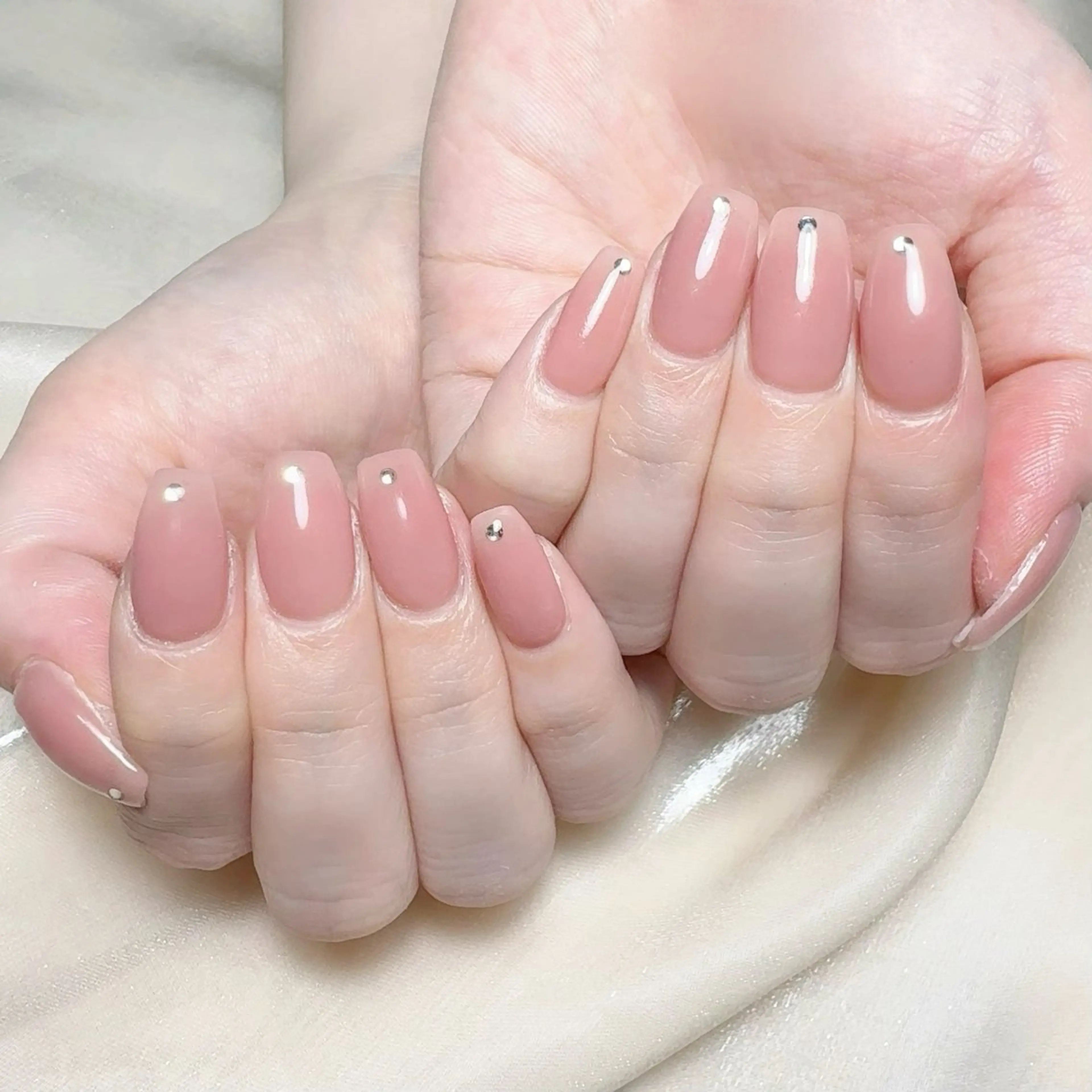 メンズ ネイル メンズ韓国風 アートネイル オーロラネイル ガーリー キラキラネイル ハンドネイル Nail salon 木にいるのネイルデザイン