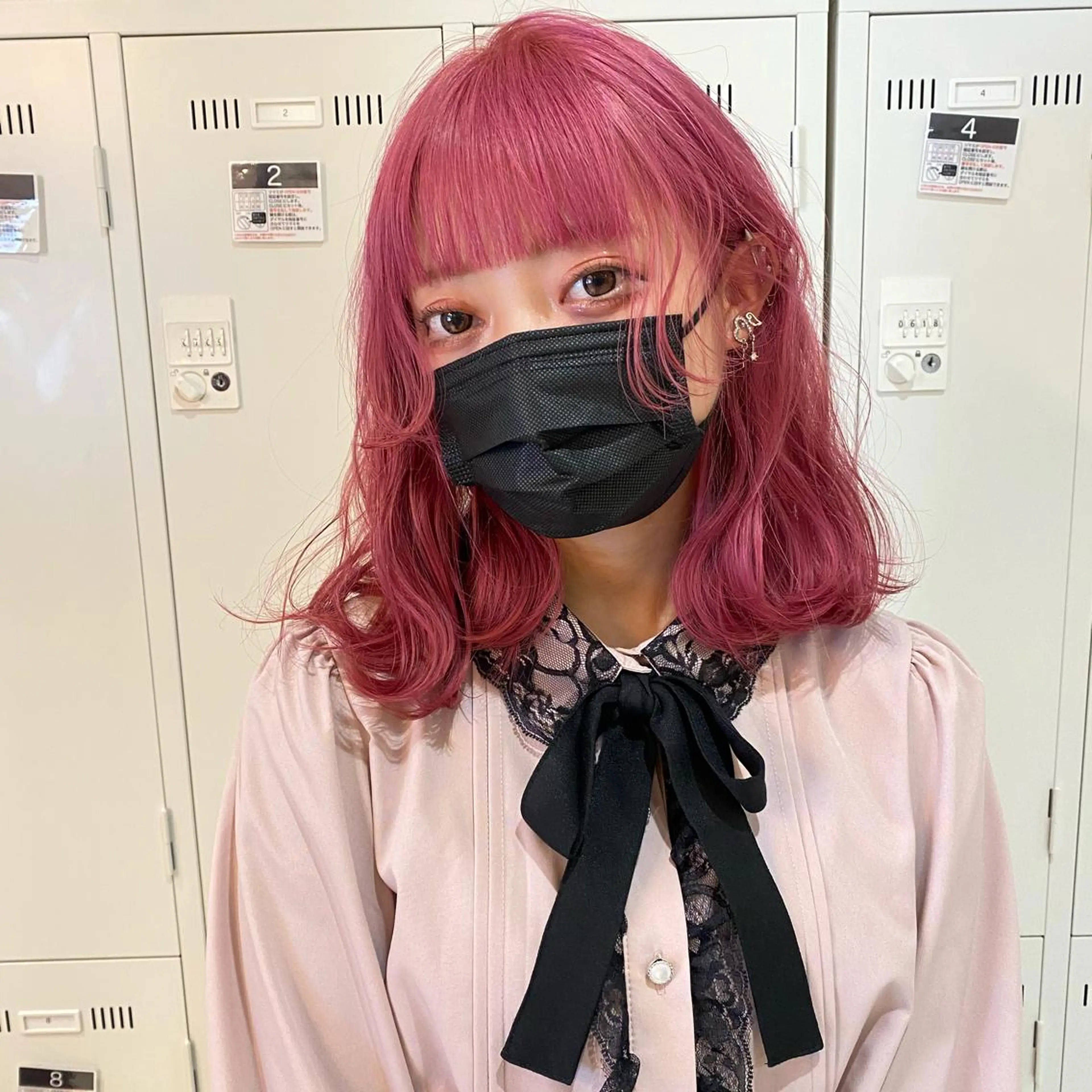 カラー ハイトーンカラー ラベンダーカラー ピンクカラー ピンクラベンダー SIGMA(シグマ)所属・Erina レイヤー/似合わせ♡のヘアスタイル