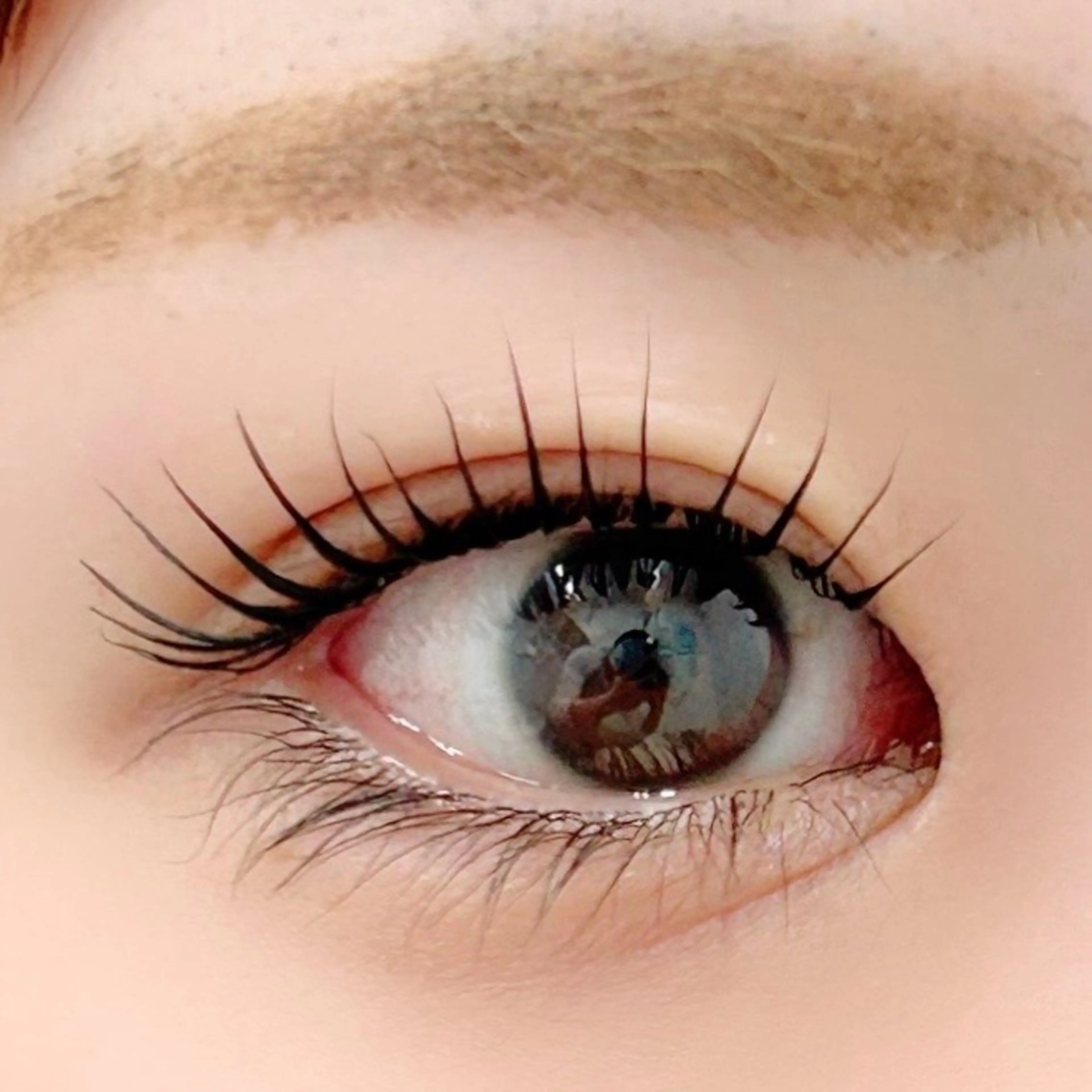 マツエク・マツパ パリジェンヌラッシュリフト 一重×まつ毛パーマ BellFlower Aki（眉・まつげ）のマツエク・マツパデザイン