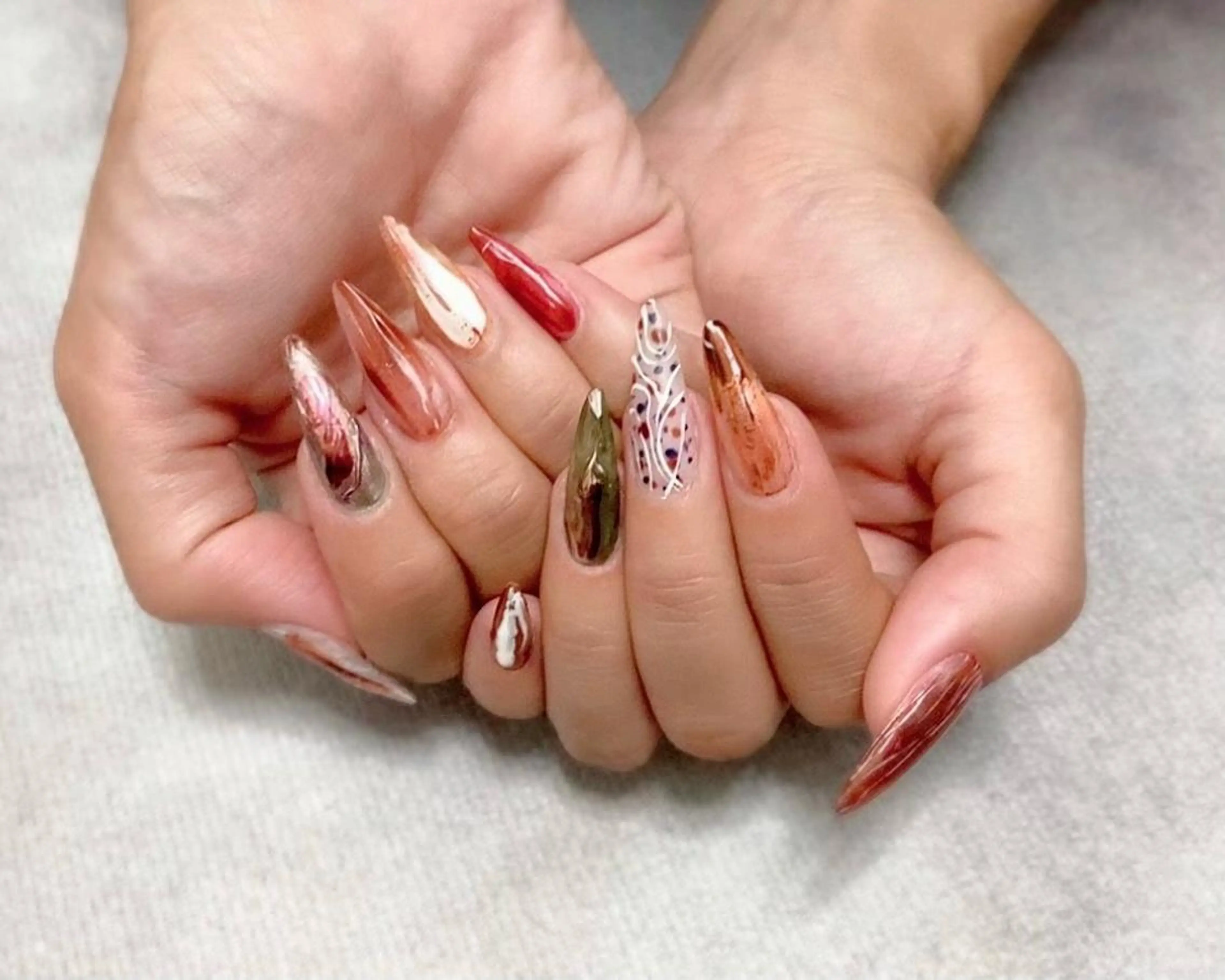 ネイル ニュアンスネイル ハンドネイル tree houseのネイルデザイン