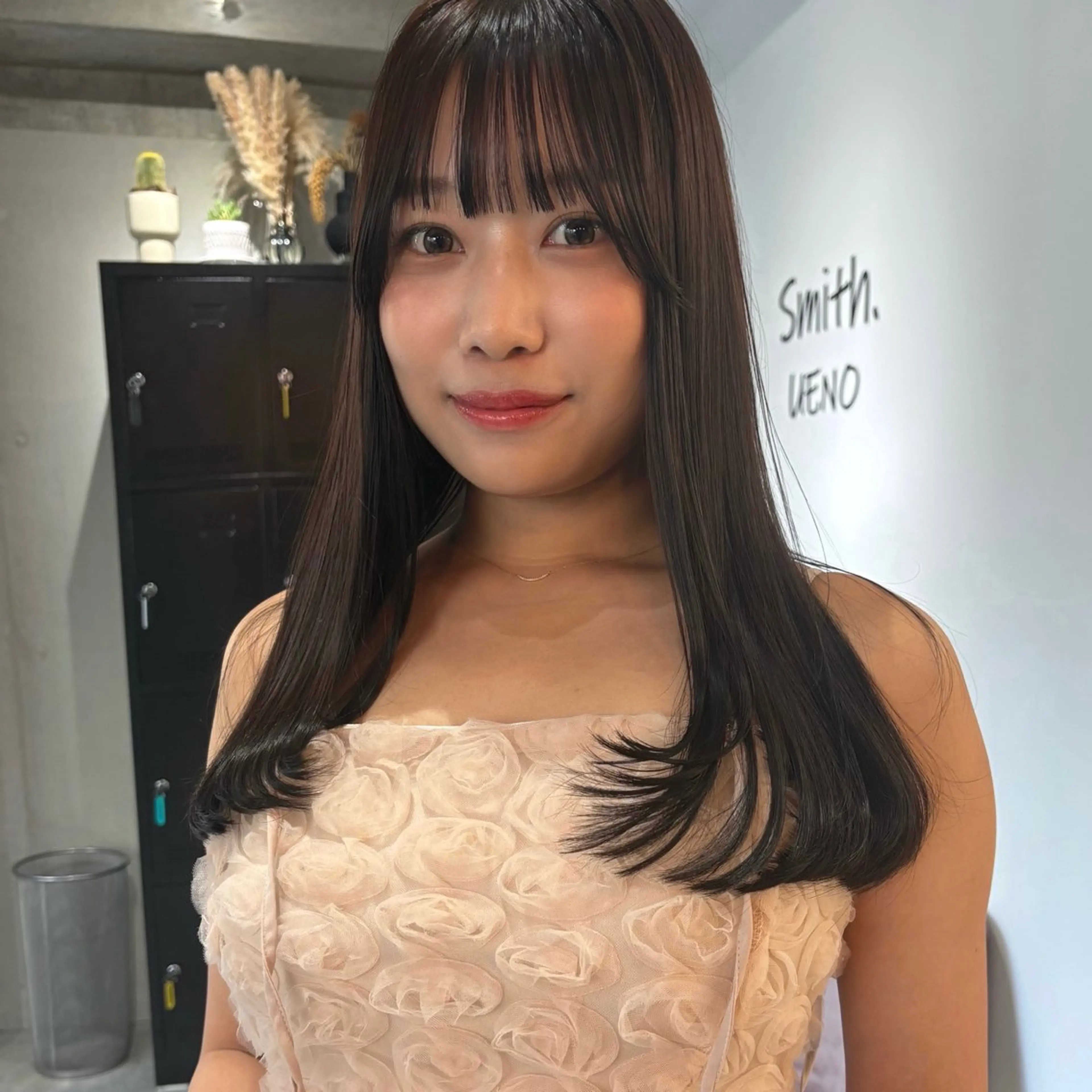 ロング カット ヘアカラー 韓国レイヤー/暖色 カラー/KOTONEのヘアスタイル