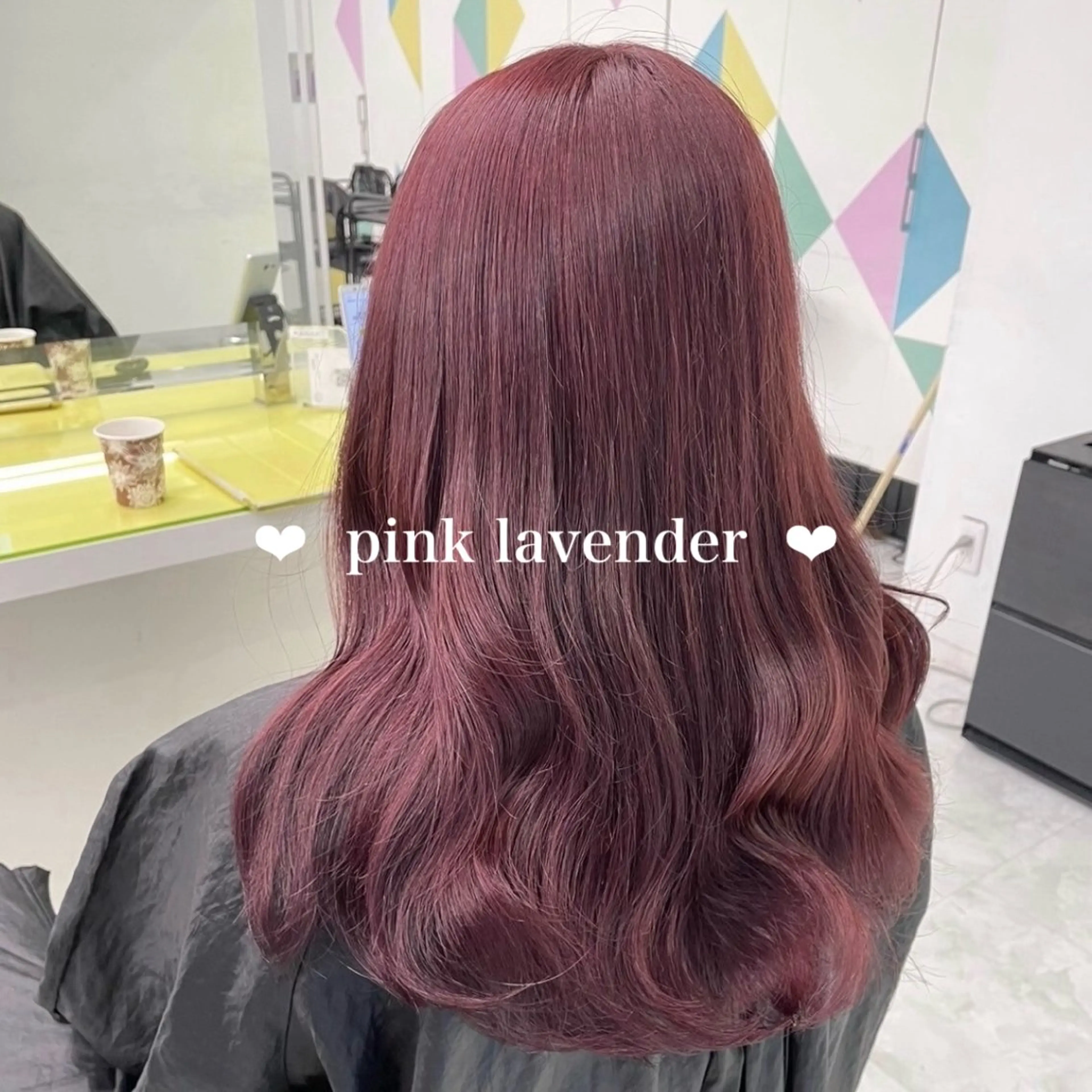 セミロング カラー ヘアカラー トリートメント ヘッドスパ モテ艶韓国ヘア 🤍りんのヘアスタイル