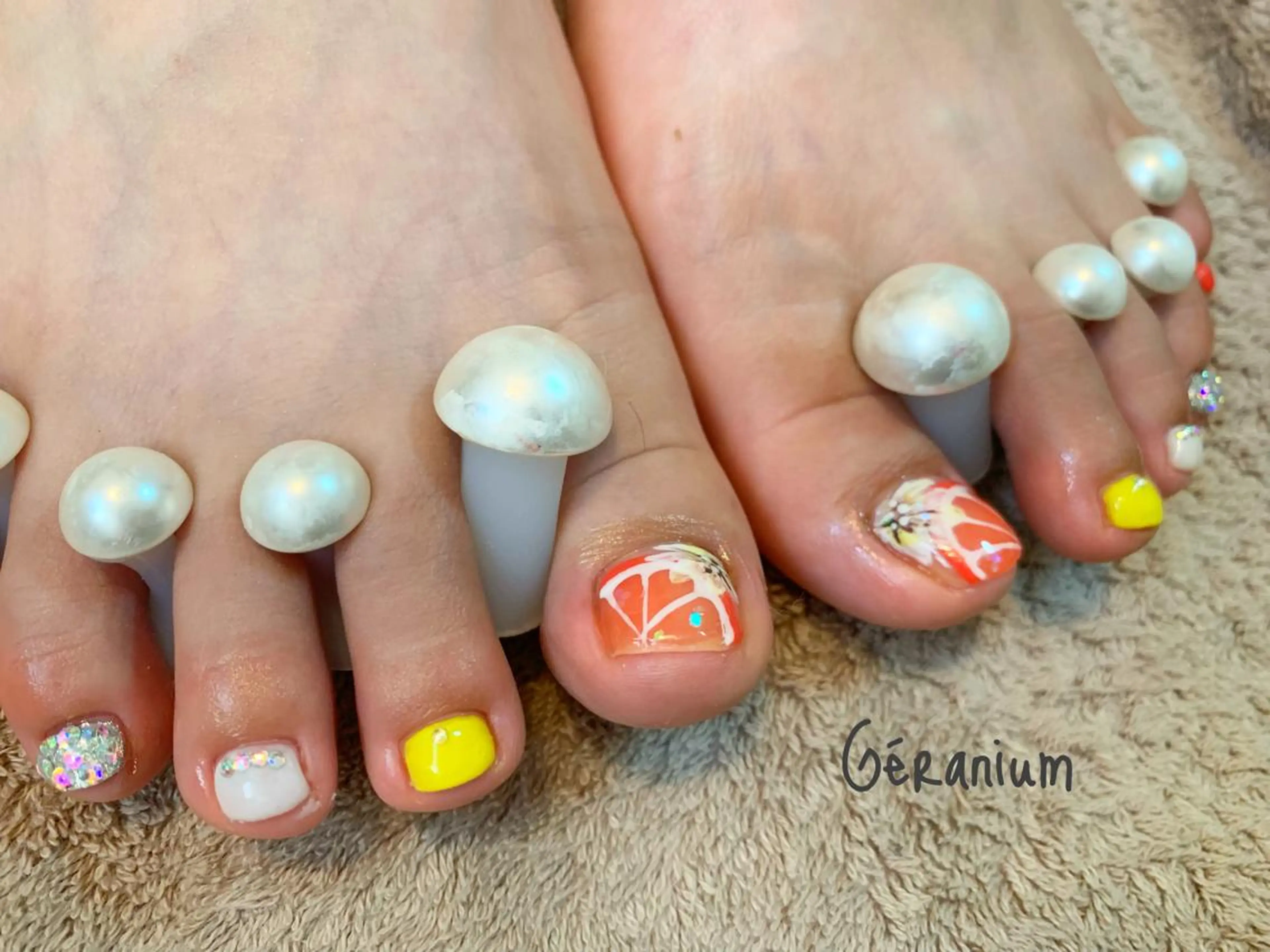 ネイル ハンドネイル GéRanium Harukaのネイルデザイン