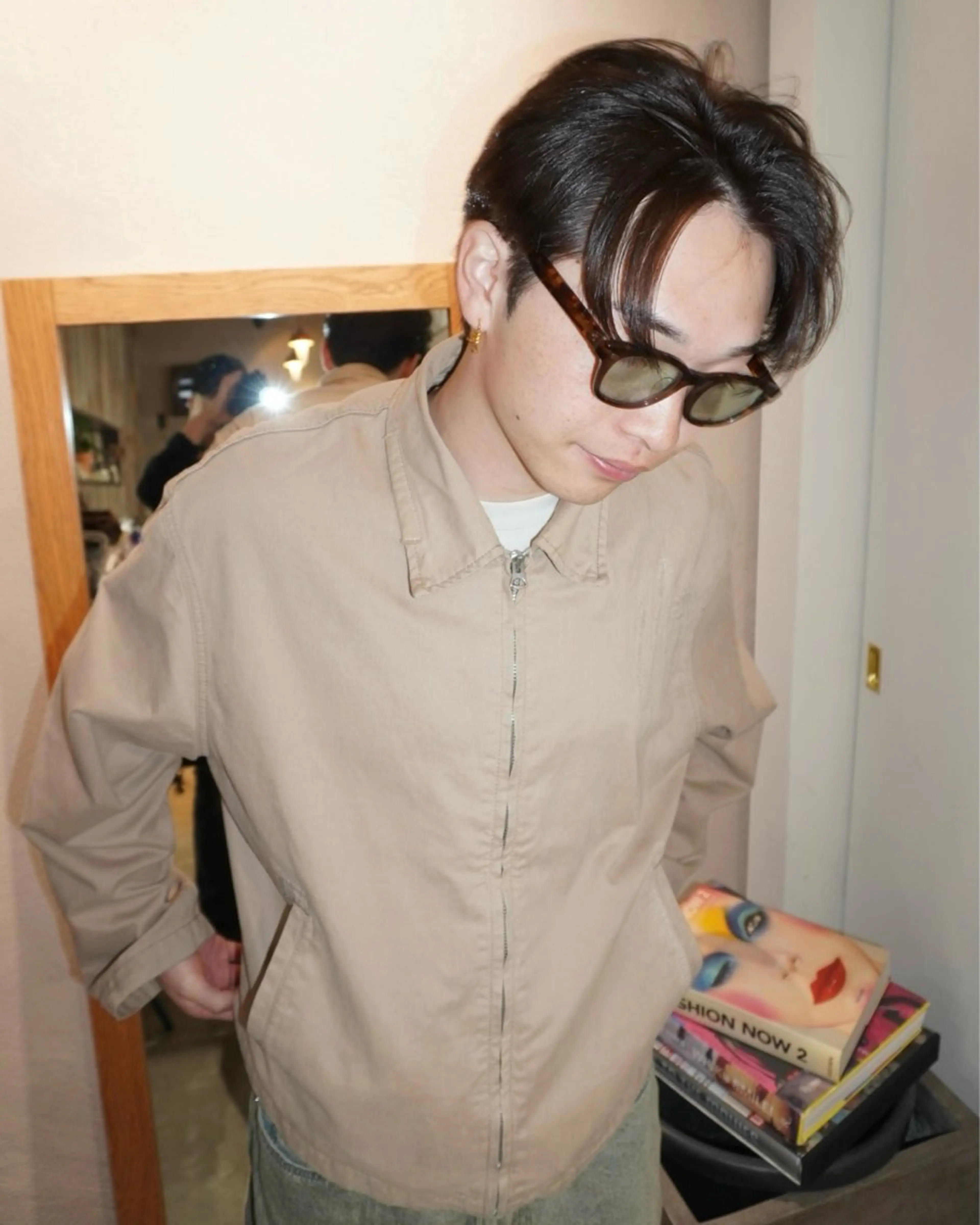 ショート カラー メンズ yll所属・似合わせ/ハイトーン /中目黒/さくらのヘアスタイル