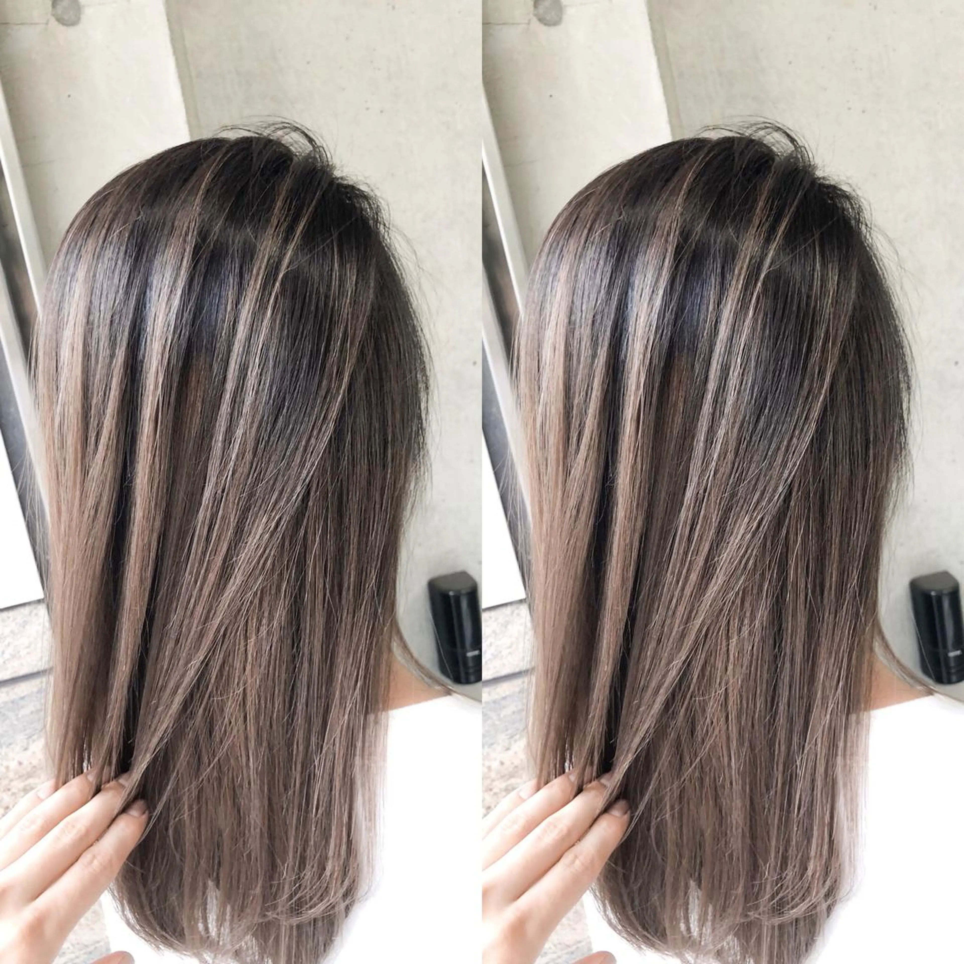 ミディアム カラー ハイライト/髪質改善 ans/黒木 和大のヘアスタイル