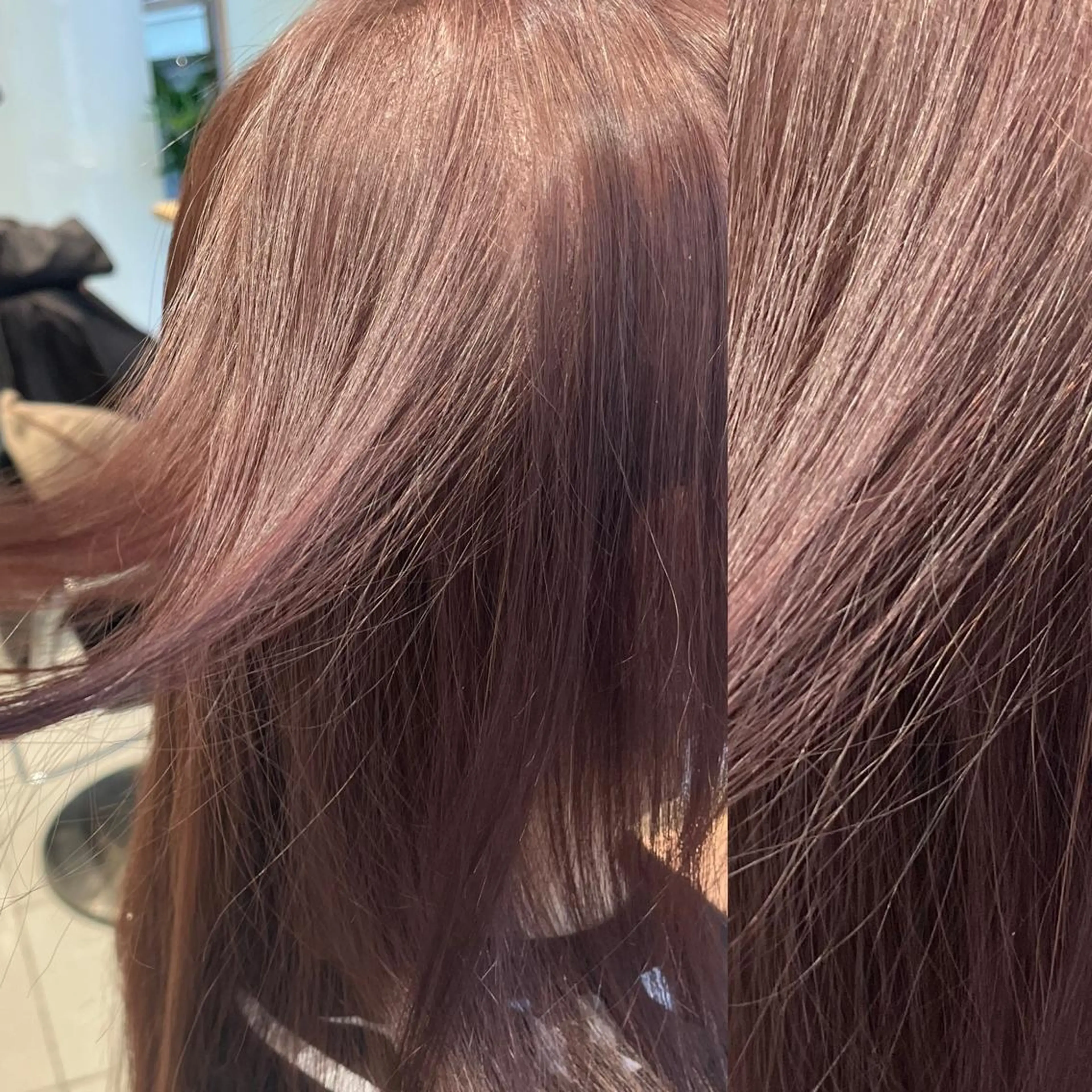 セミロング カラー ベージュカラー ブリーチ ブラウンカラー ケアブリーチ カシス stylist ◎RUKI.のヘアスタイル