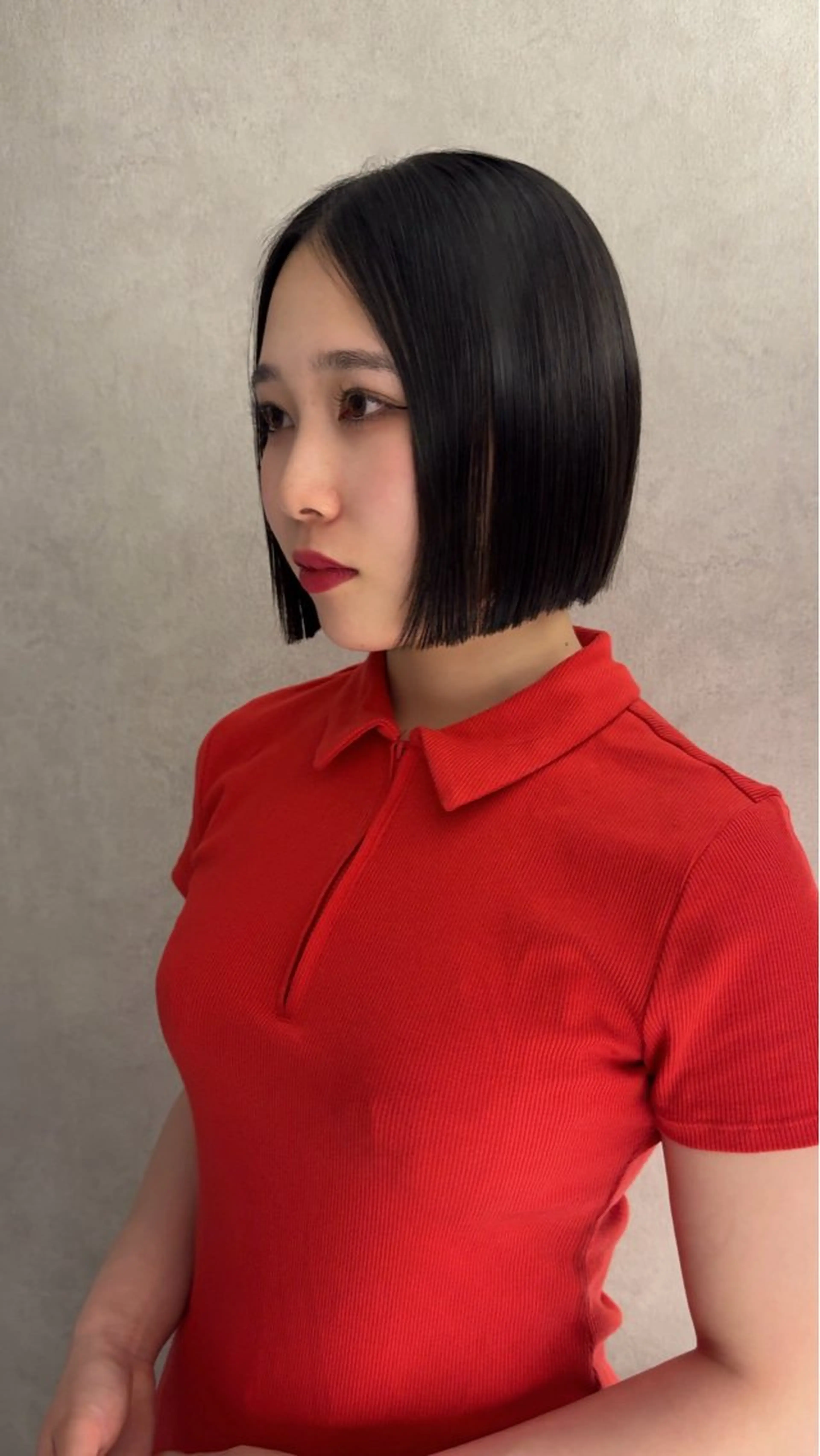 ショート ボブ カット Qin shaire salon 原宿所属・🌿パーマ/ボブ/ レイヤー/Mikiのヘアスタイル