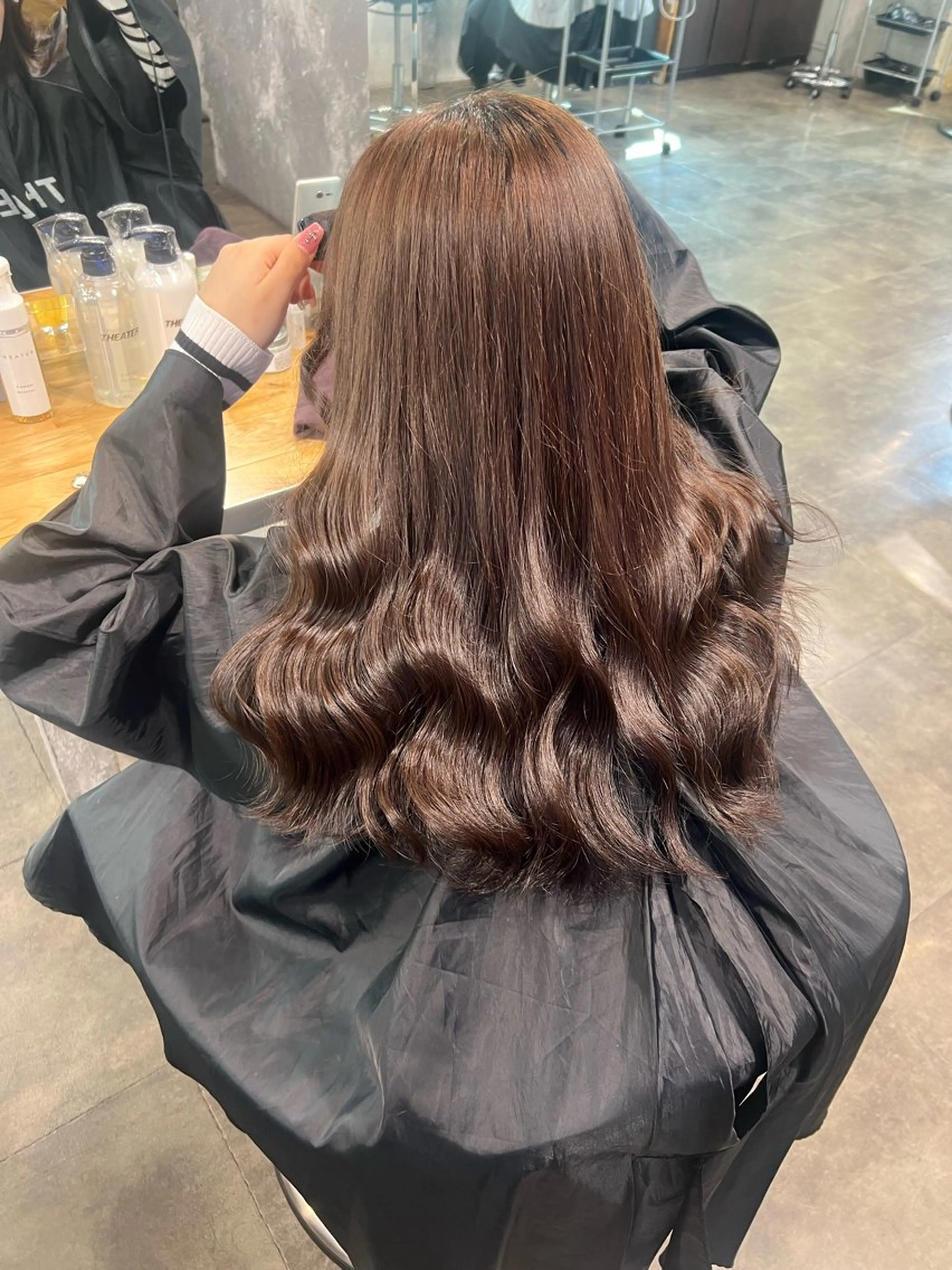 ロング カラー ヘアアレンジ 🥣大人っぽ韓国 スタイル🥣アヤノのヘアスタイル