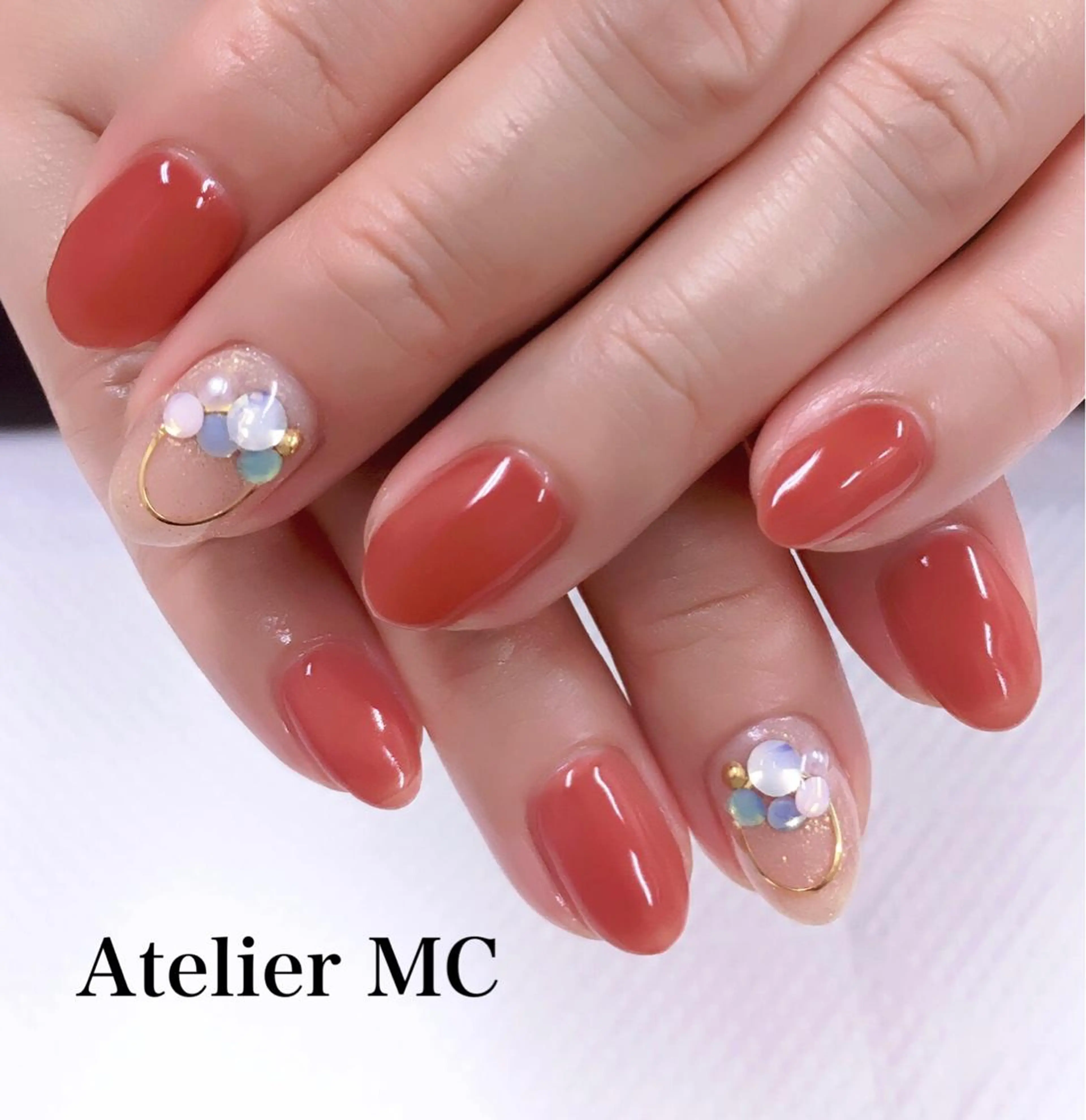 ネイル ハンドネイル アトリエ エムシー 【新富町・東銀座】のネイルデザイン