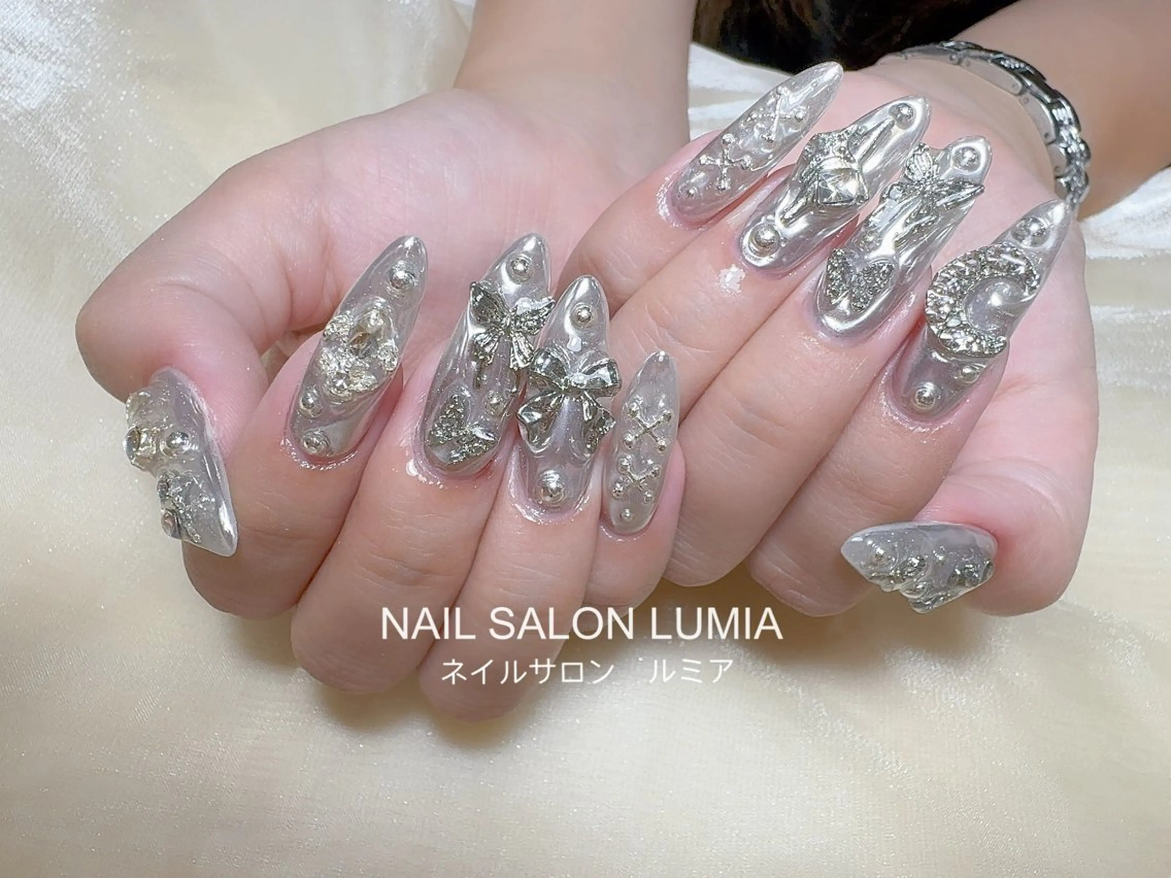 ネイル ハンドネイル ネイルサロン ルミア Lumia 店長のネイルデザイン