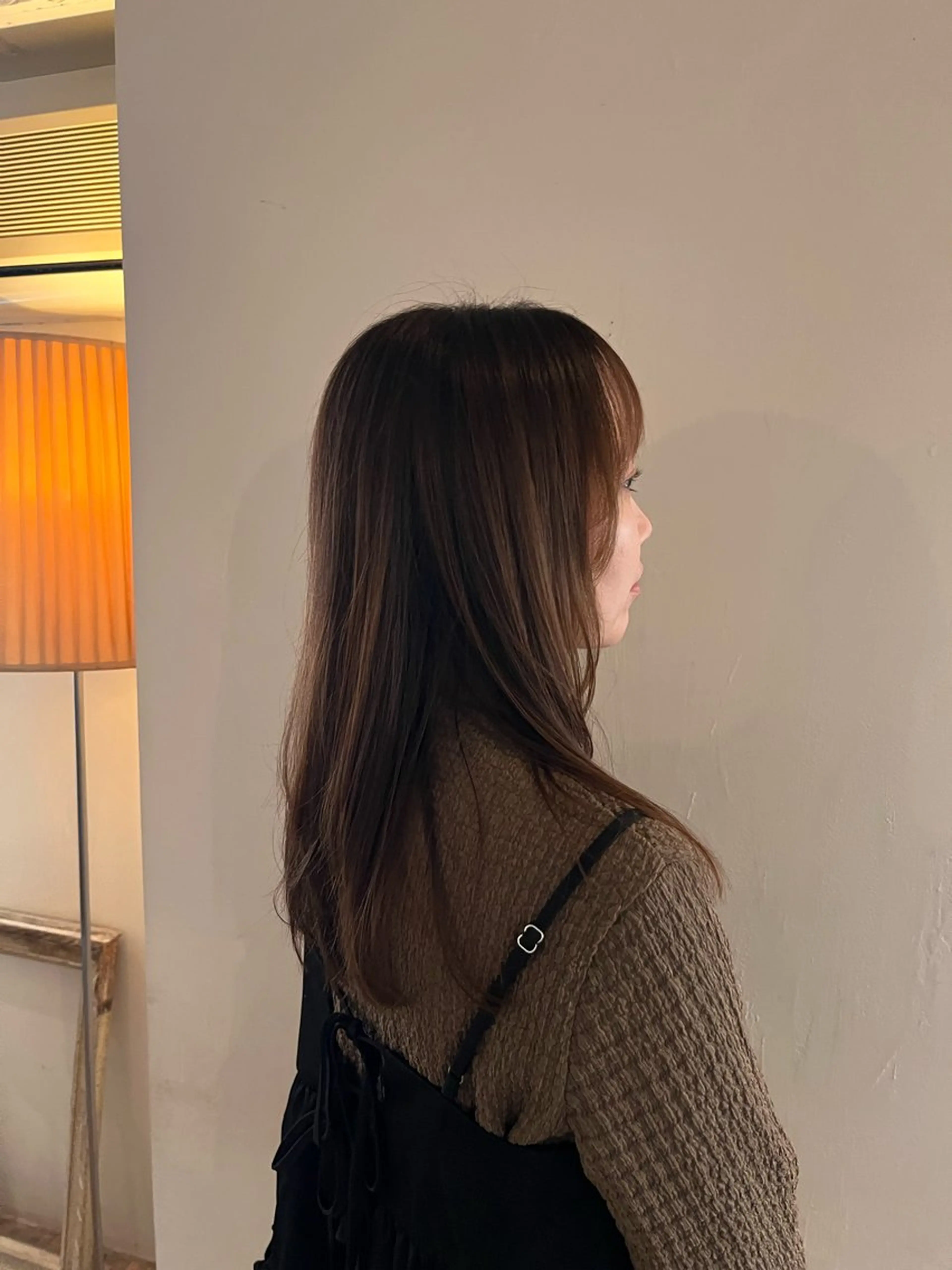 セミロング レイヤーカット 美容室はなこ/万代 /みなみのヘアスタイル