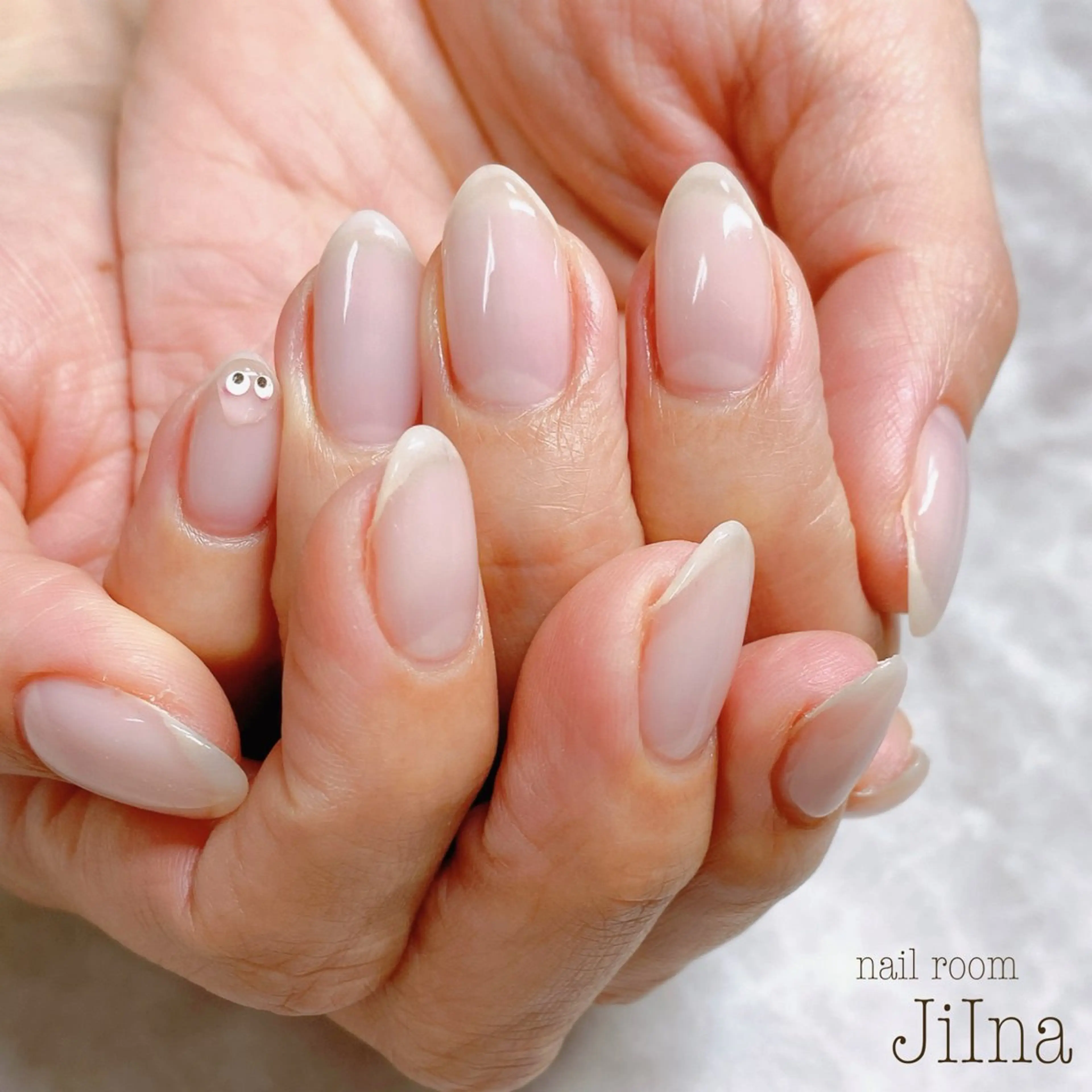 ネイル ワンカラーネイル JiIna nailのネイルデザイン