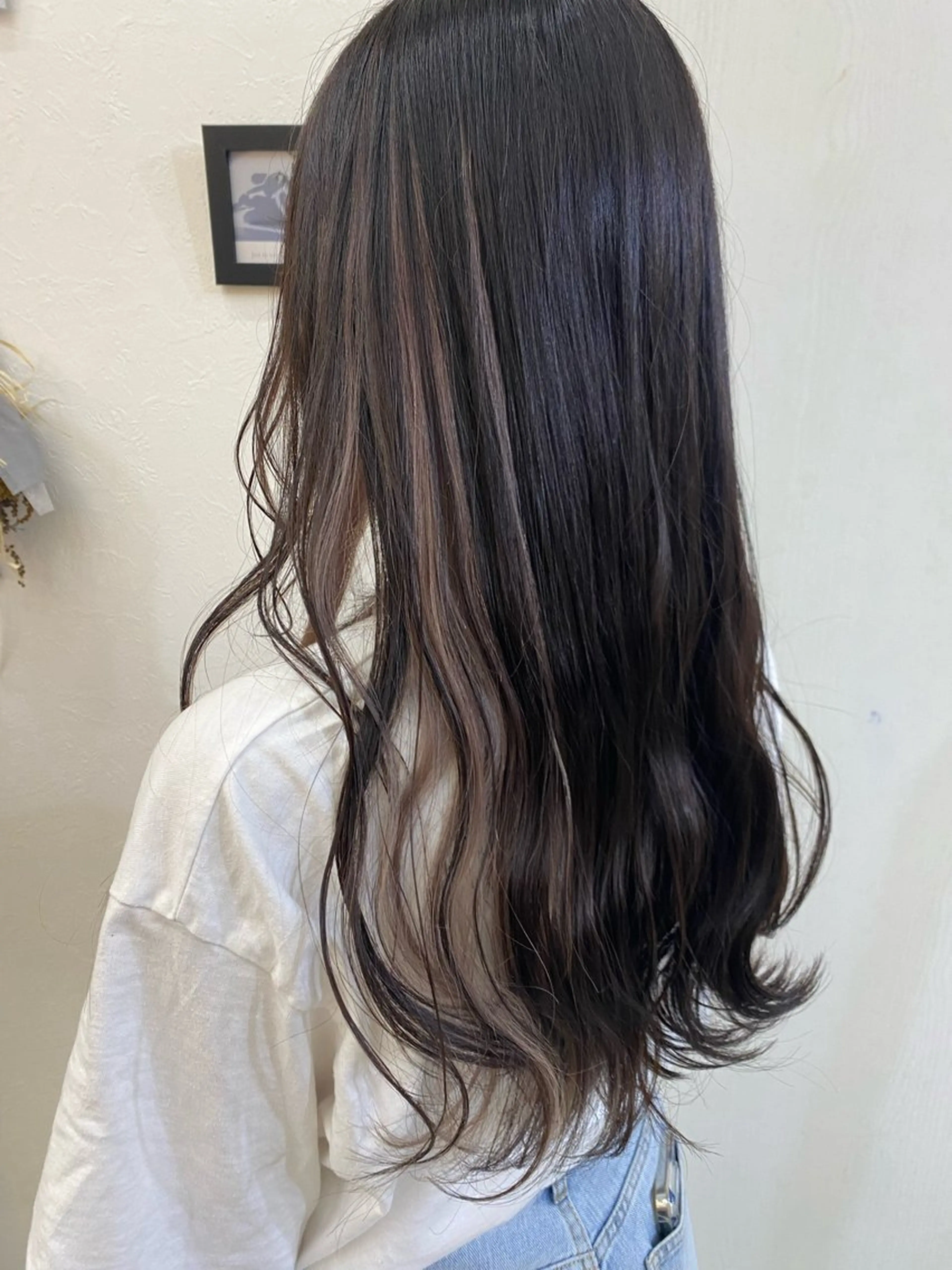 ロング カラー ヘアカラー 足利/透明感カラー/ GRACE/りおのヘアスタイル