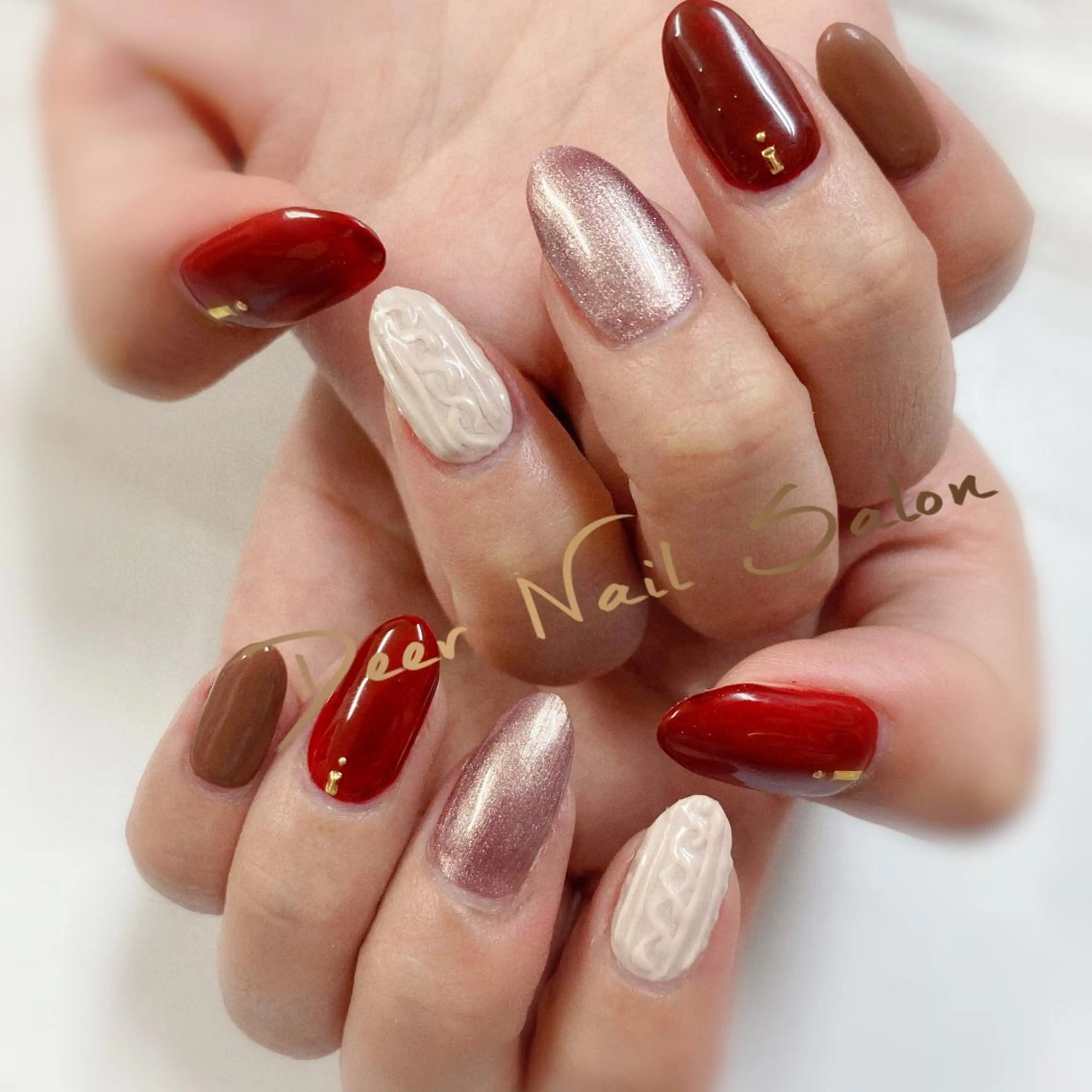 ネイル ハンドネイル Peachy 🍑のネイルデザイン